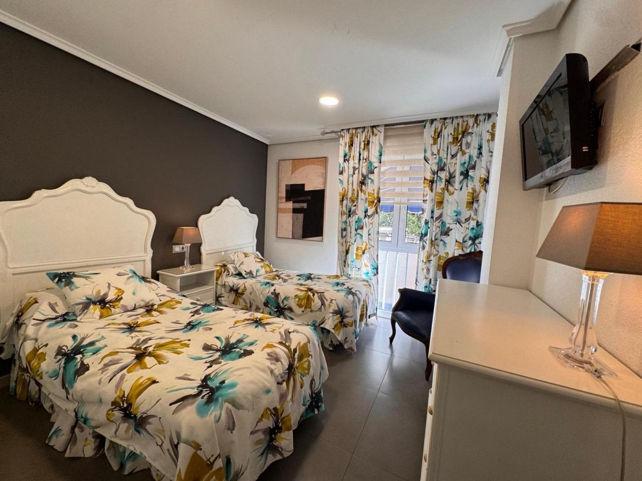Apartamento con vista al jardín