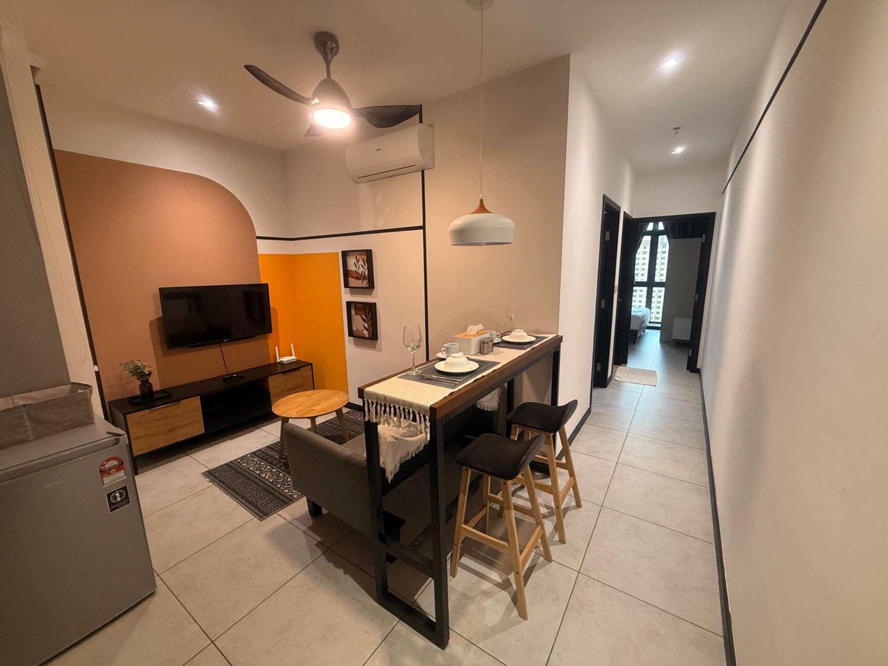 Two-Bedroom Apartment with City View