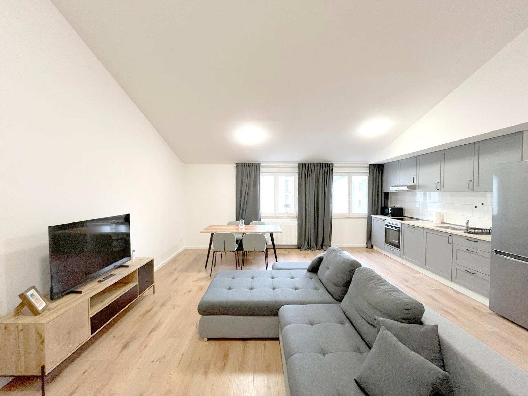 Two-Bedroom Loft Apartment
