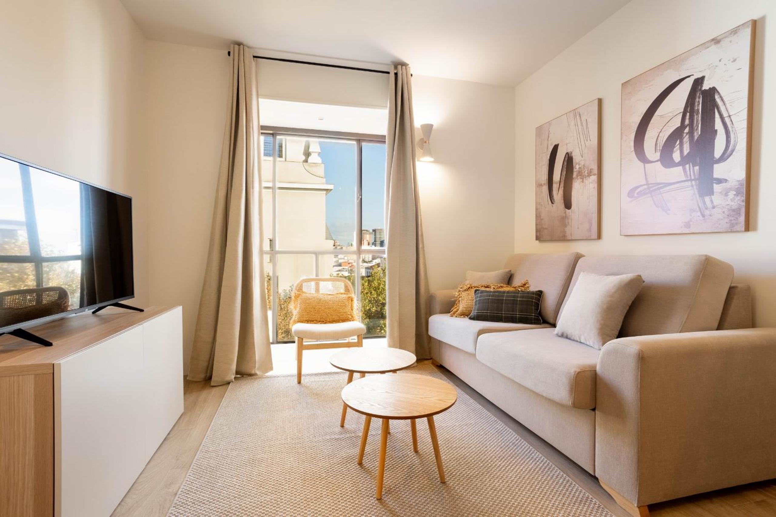 Apartamento de dos habitaciones