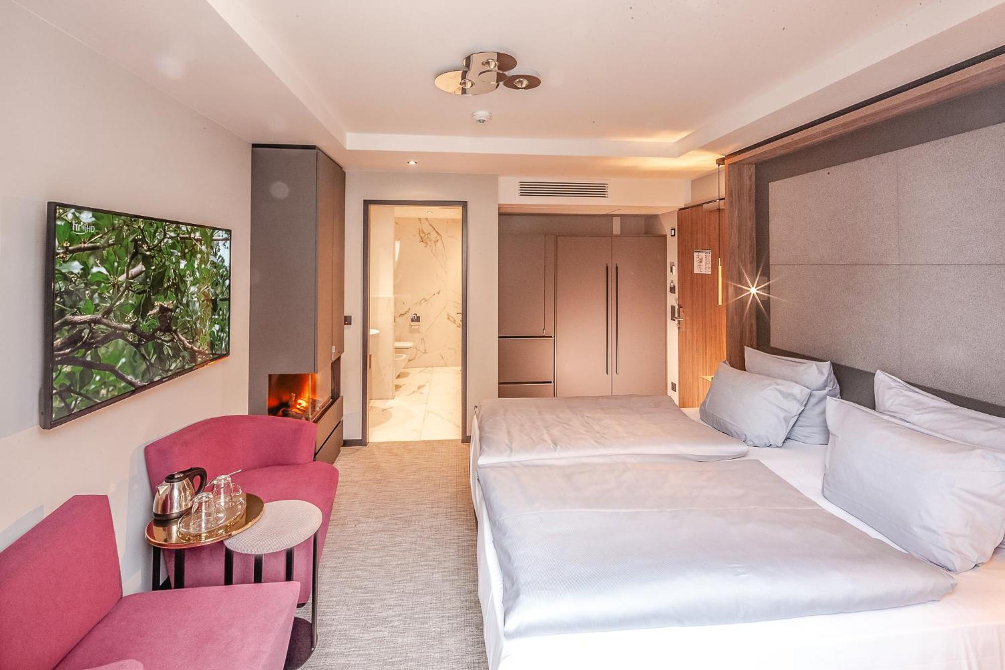 Double Room with Side Sea View