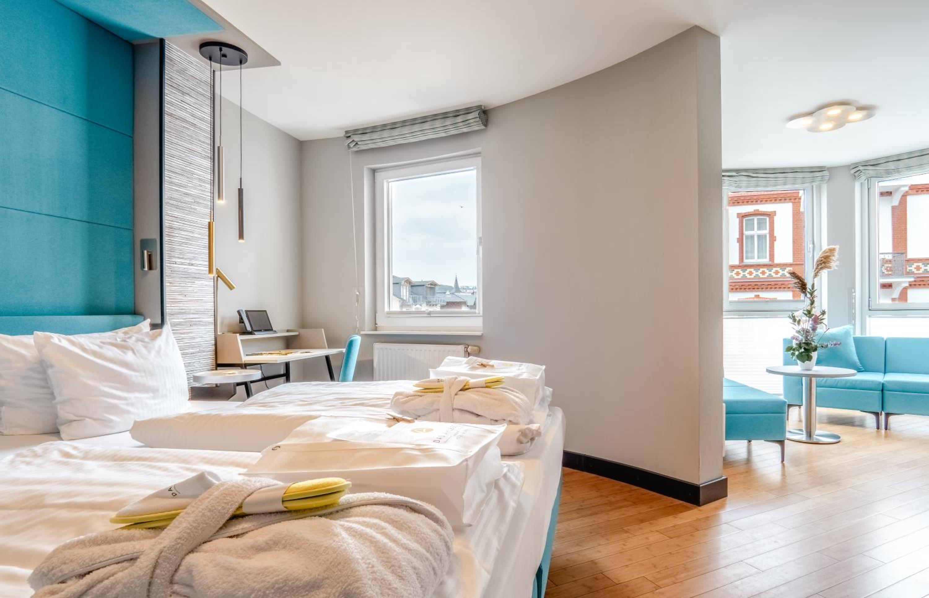 Double Room with Side Sea View