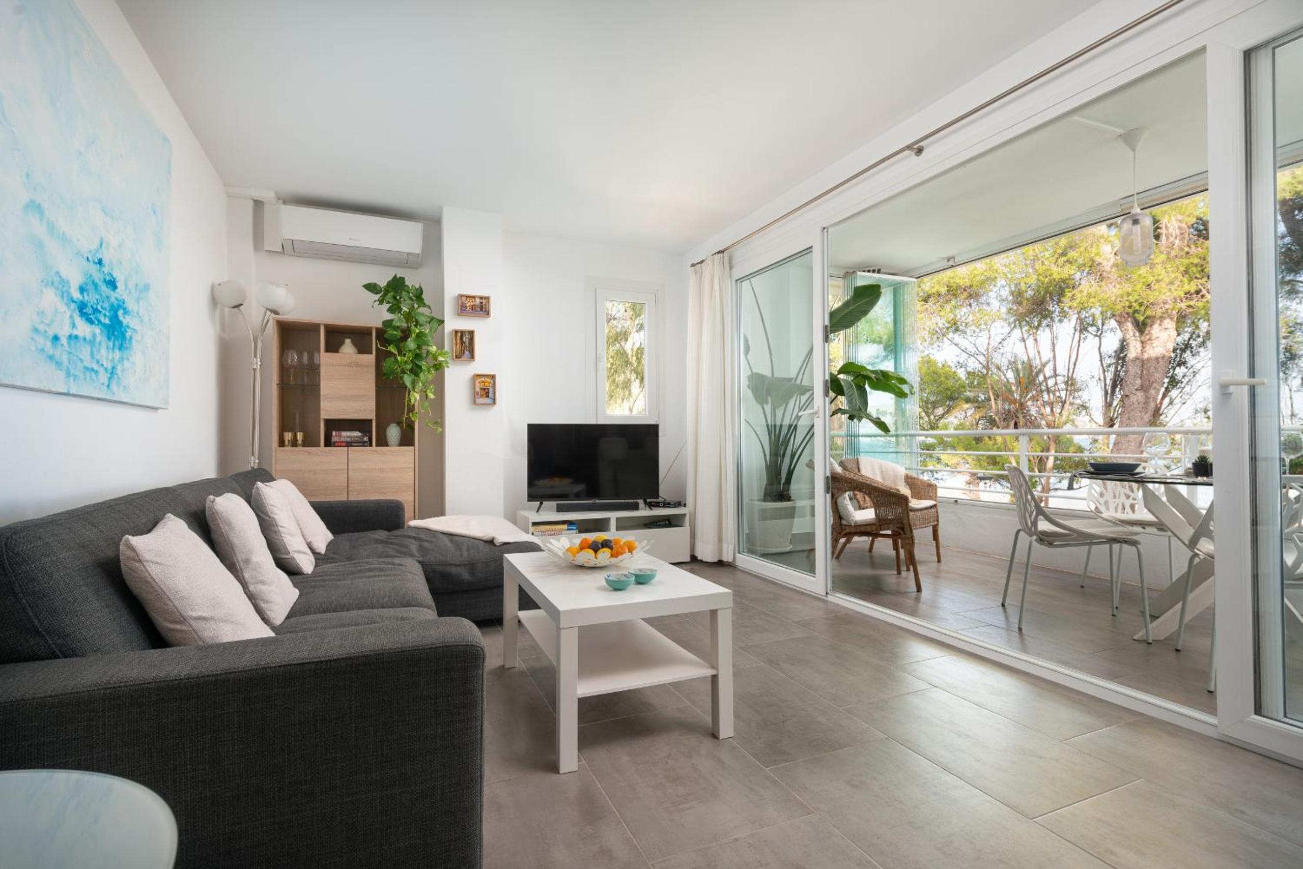 Apartamento con vista al mar