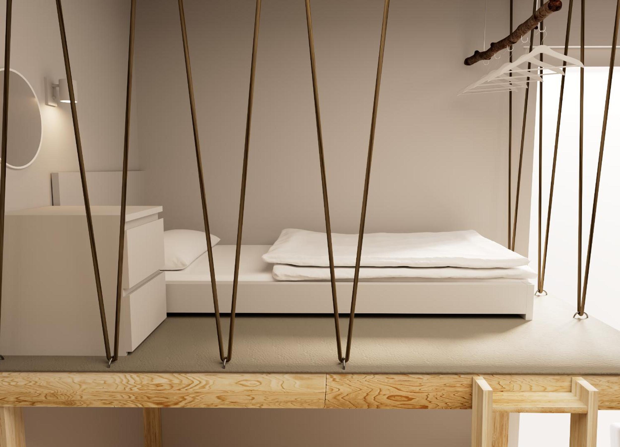 Bed in 6-Bed Female Dormitory Room photo 3