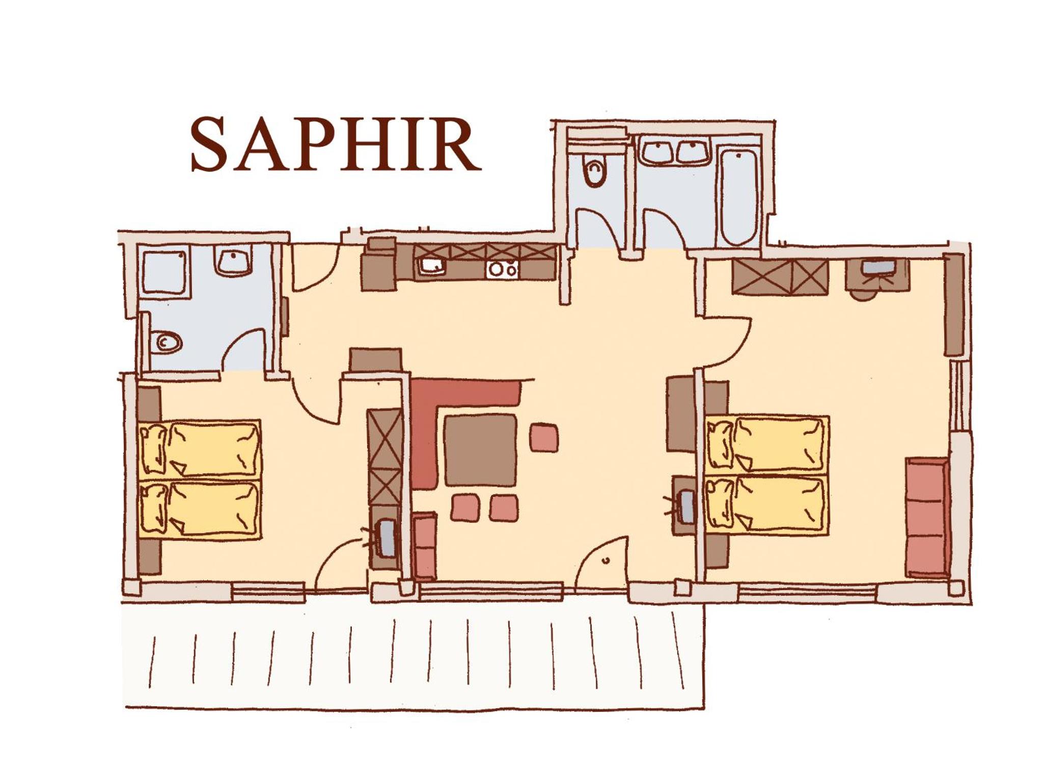 Apartment (5 Adults)