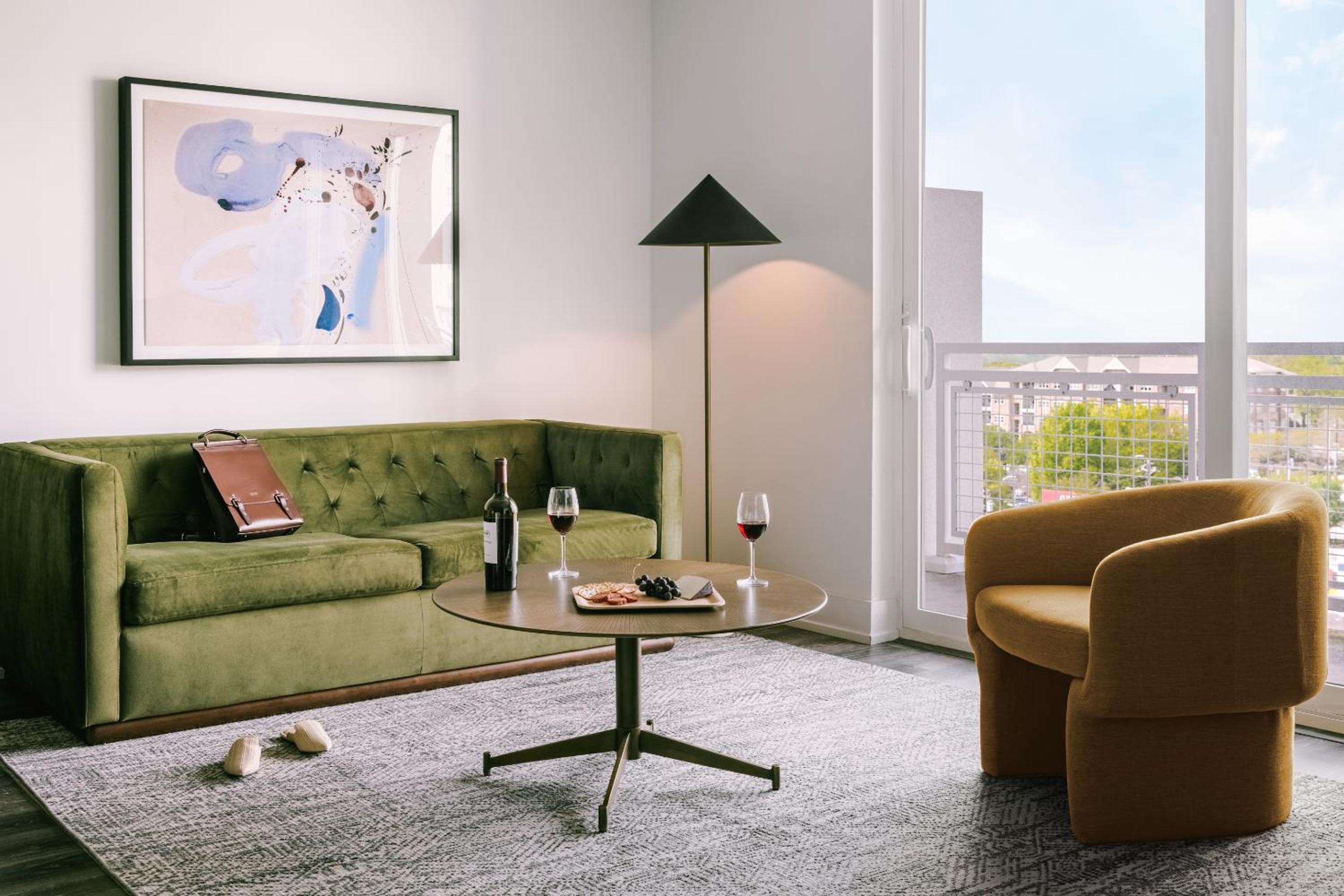 Superior One-Bedroom Apartment With Balcony