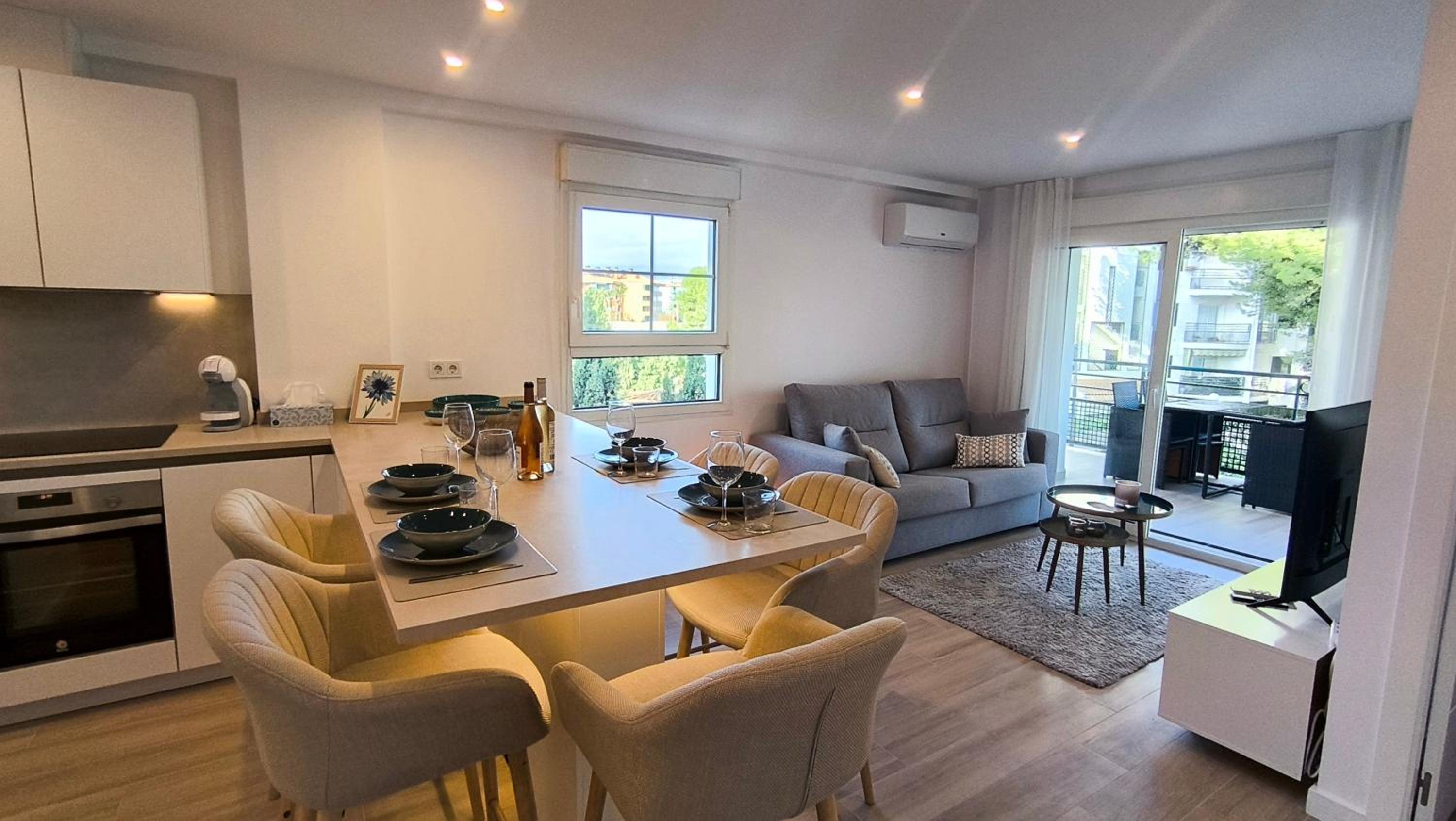 Apartamento de dos habitaciones