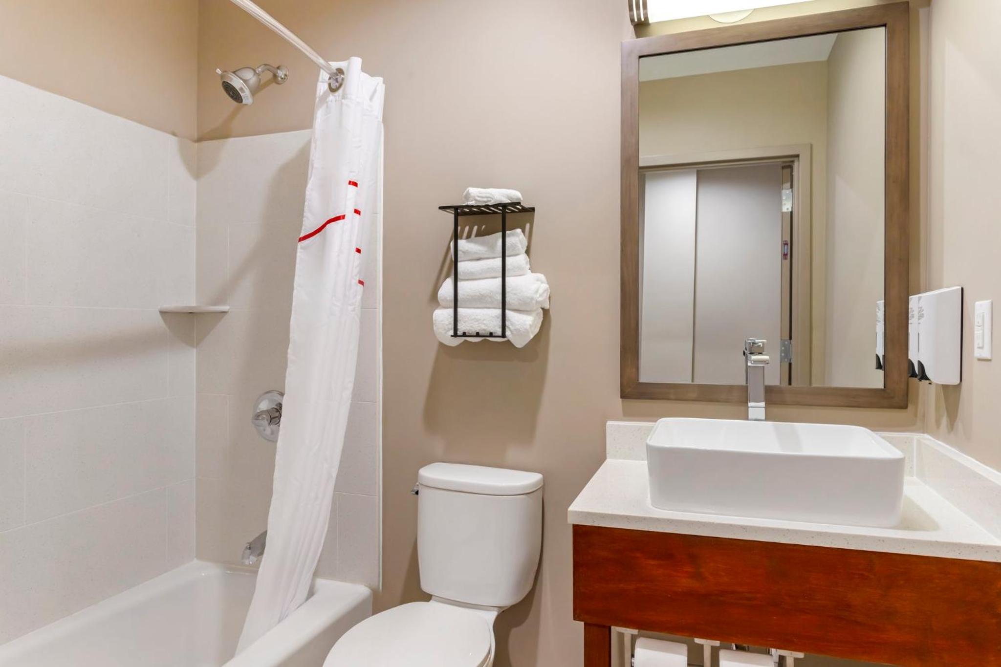 Premium Room with Two Queen Beds Smoke Free (Upgraded Bedding and Snack Box) - Photo 7