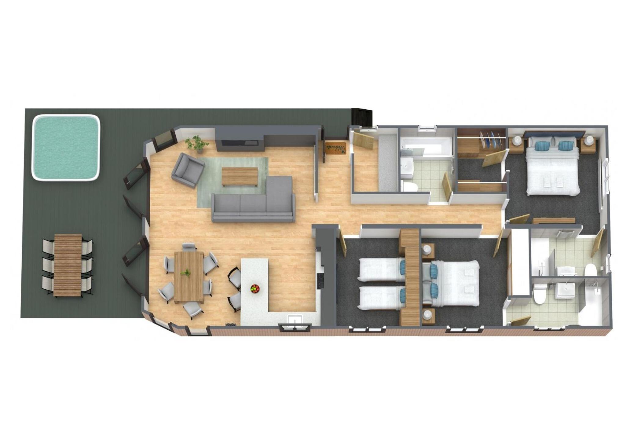 Three-Bedroom Chalet photo 2