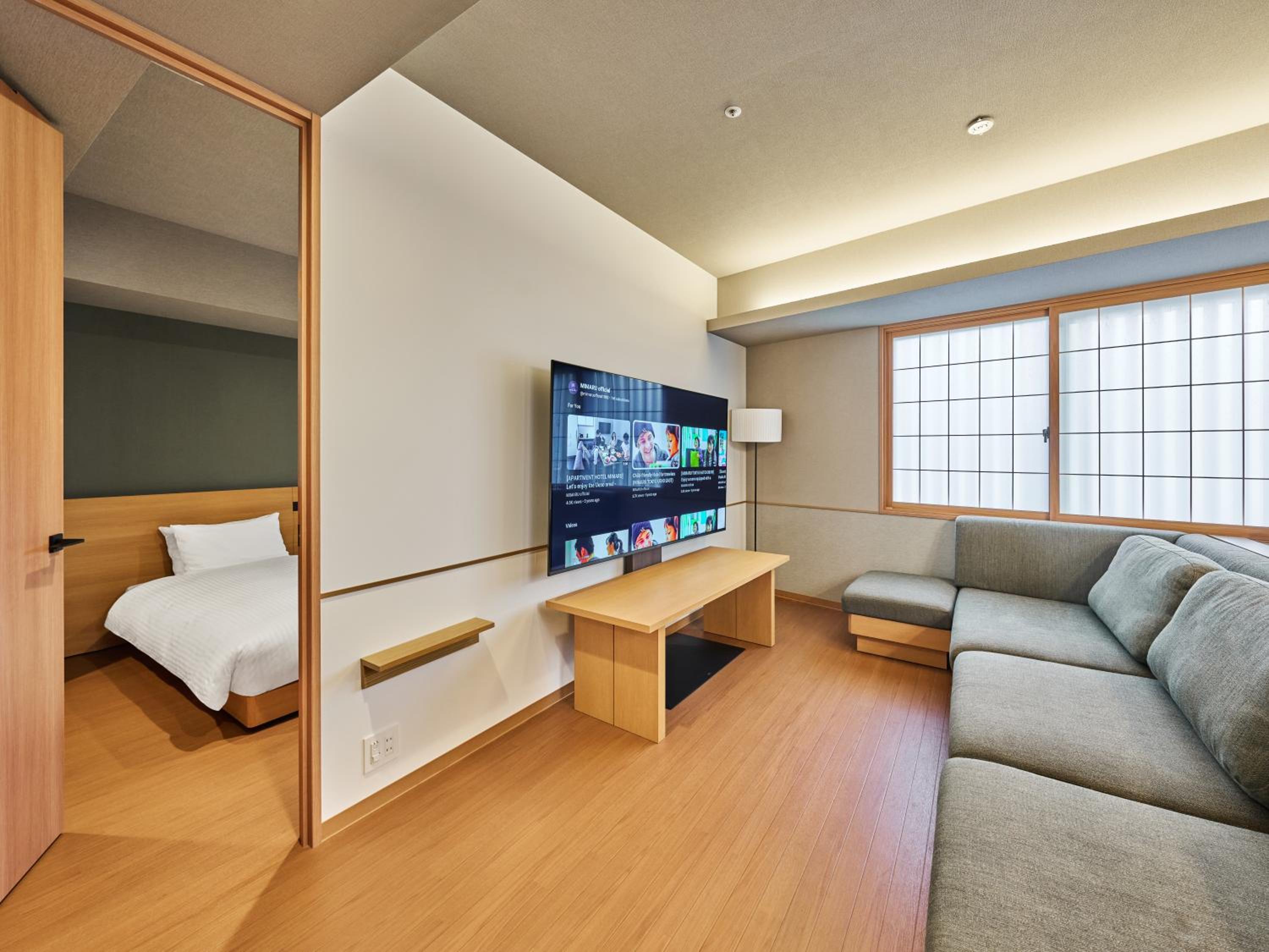 Two-Bedroom Suite with Living Room Sofa photo 3