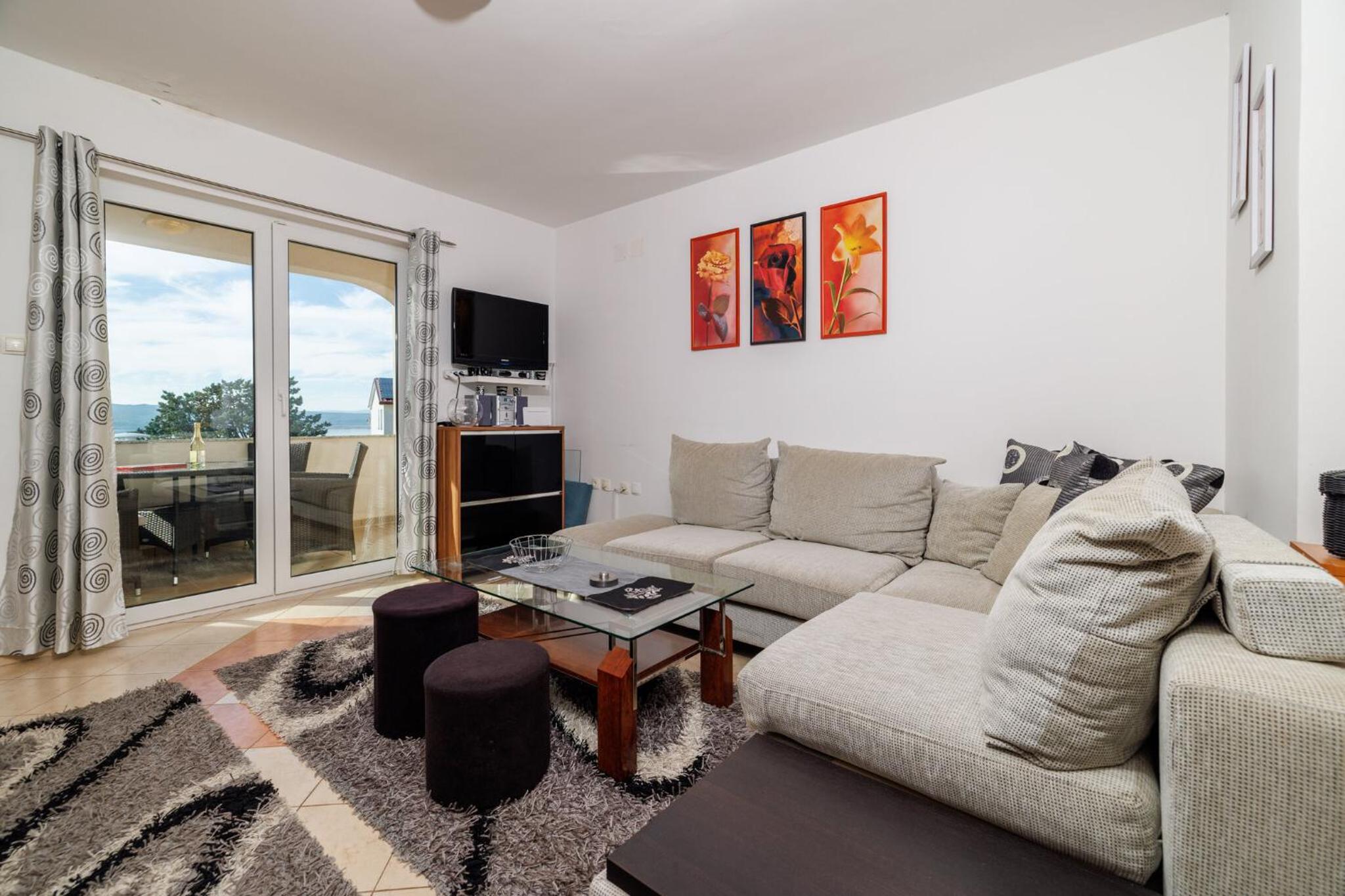 Two-Bedroom Apartment with Sea View