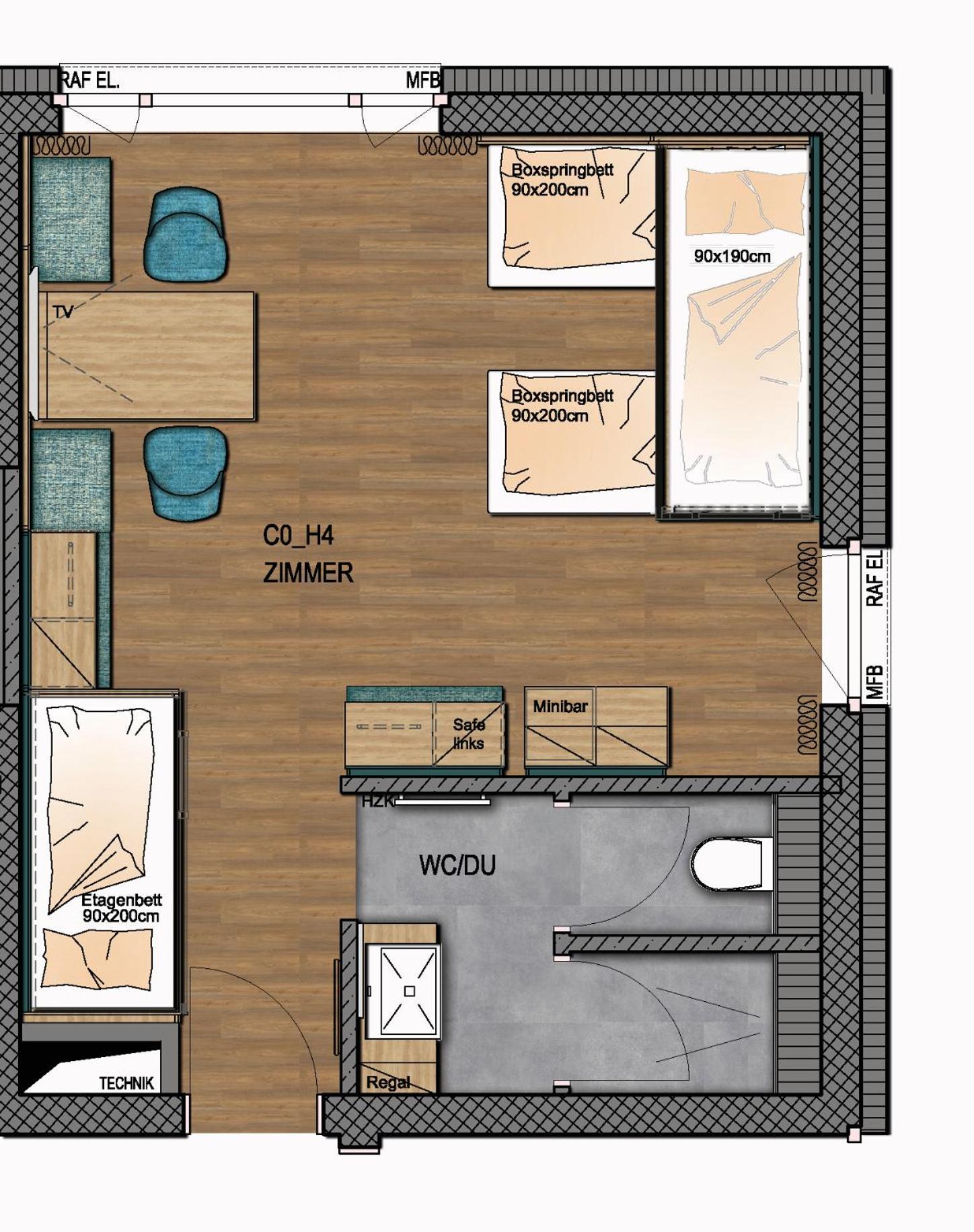 Multi-Bed Room Standard