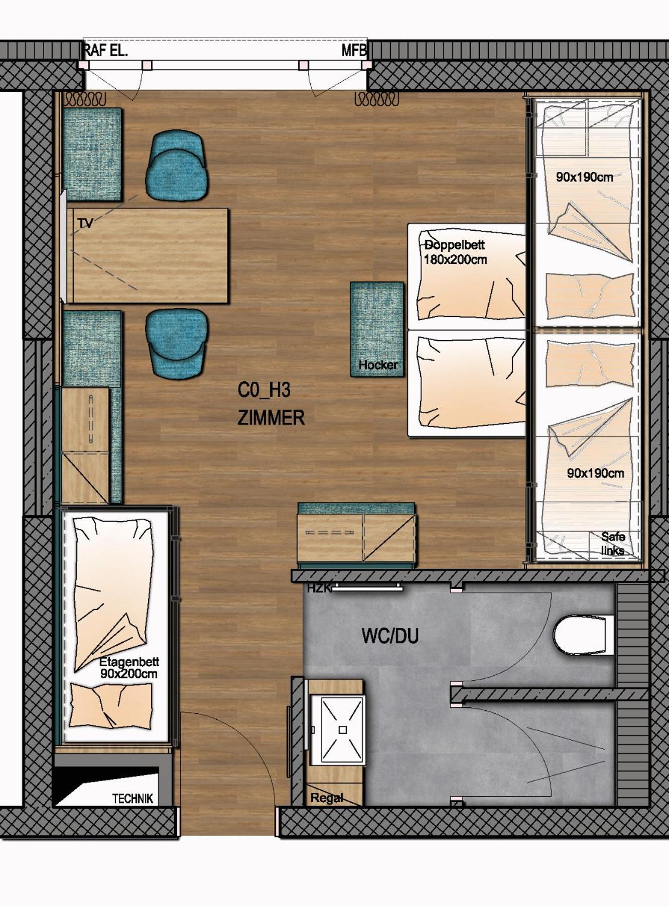 Multi-Bed Room Comfort
