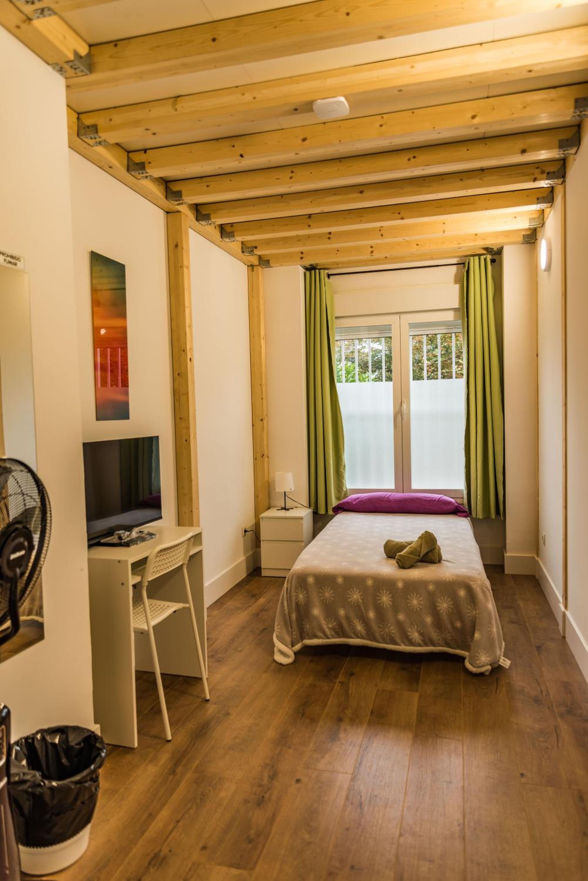 Habitación doble con baño compartido