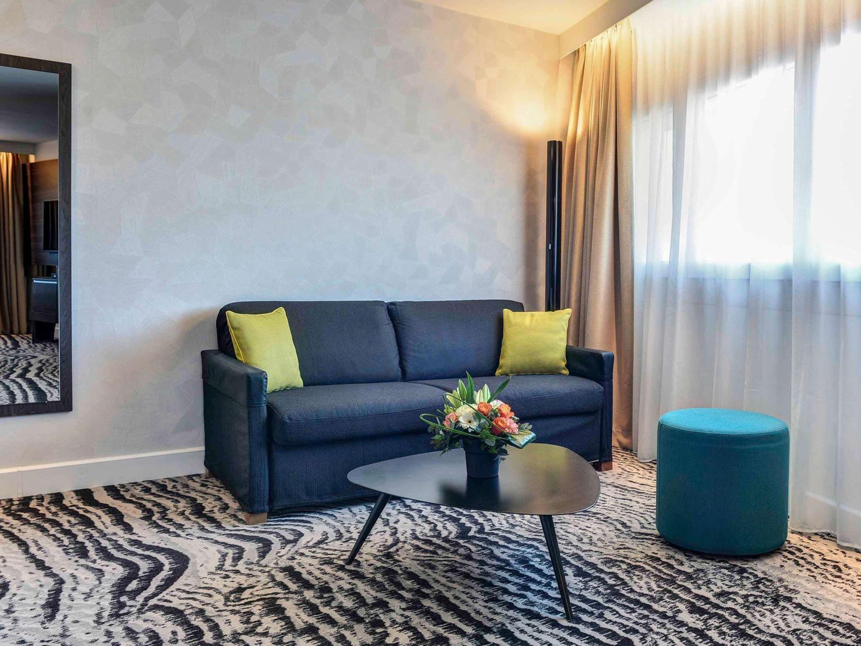 Executive Queen Room with 2-Seater Sofa - Paris View