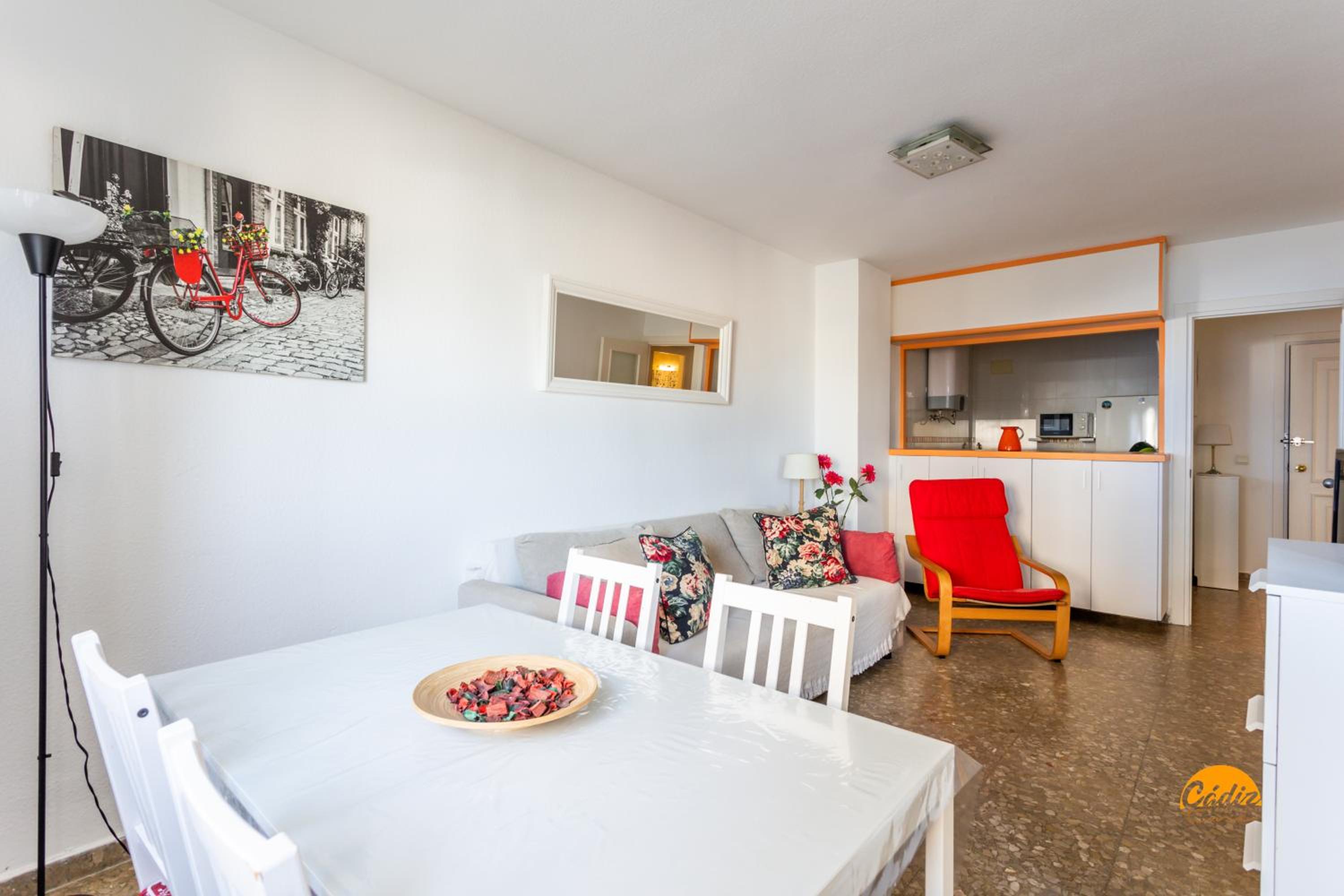 Apartamento de una habitación con vistas al mar y terraza