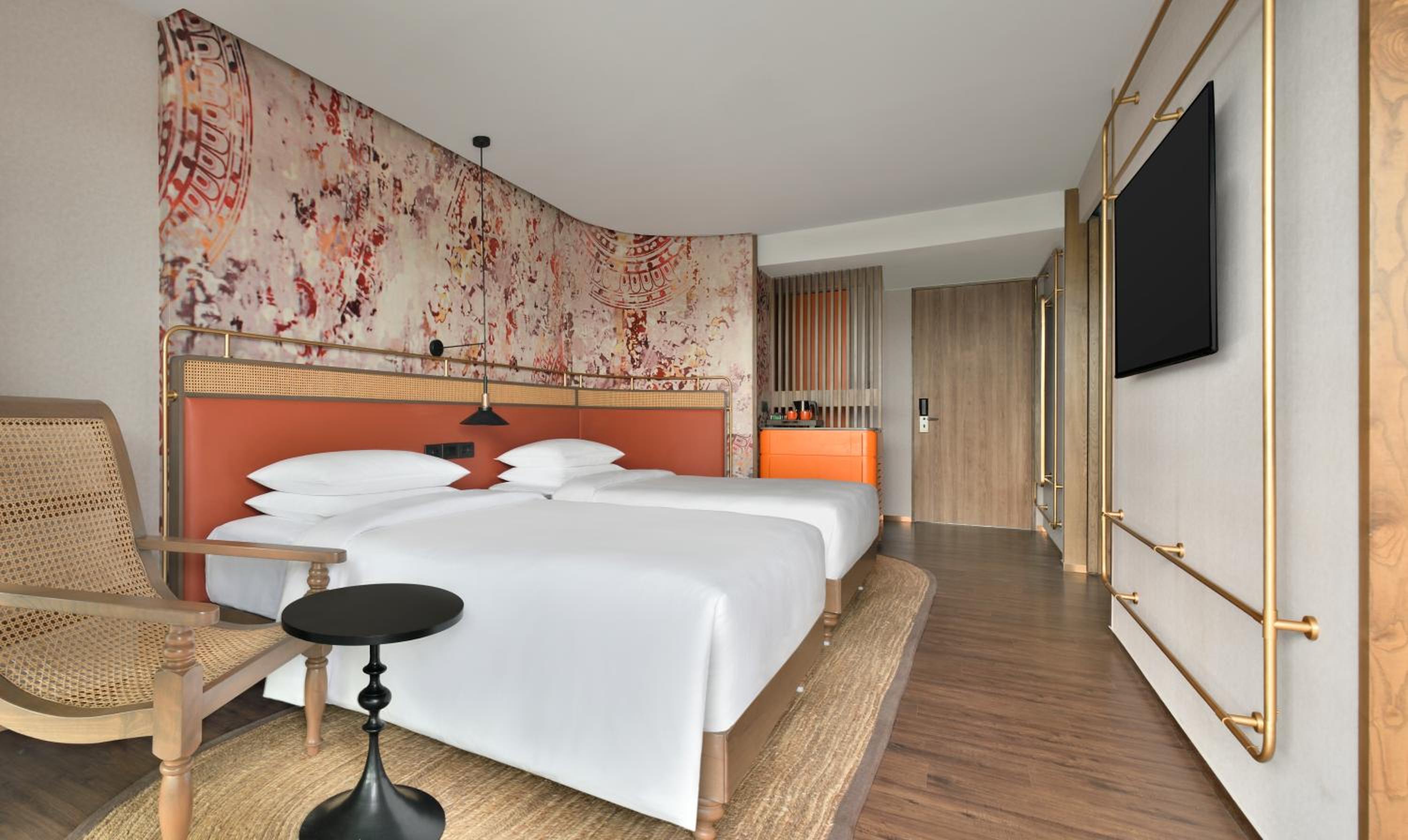 Standard Twin Room with Balcony – Spacious 538 Square Feet Room with Happy Hours from 11 AM to 6.30 PM Standard Twin Room with Balcony – Spacious 538 Square Feet Room with Happy Hours from 11 AM to 6.30 PM