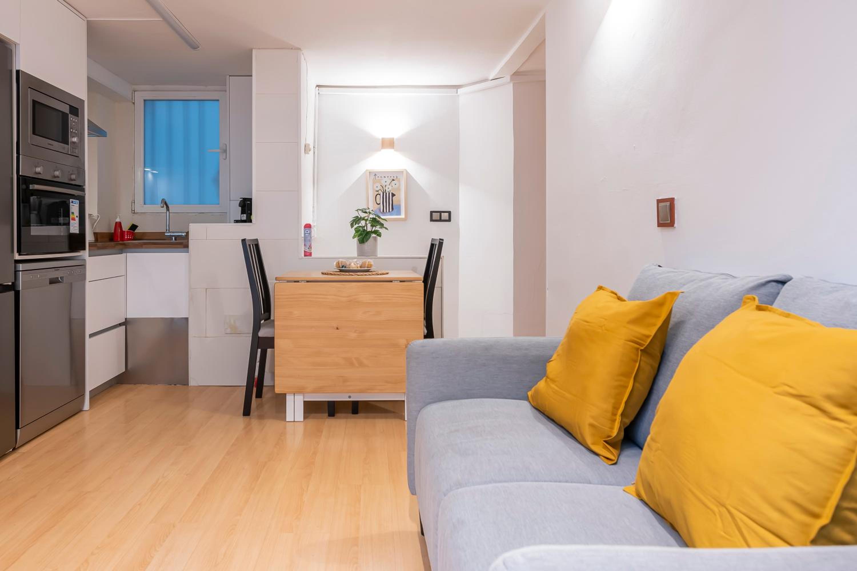 Apartamento de dos habitaciones