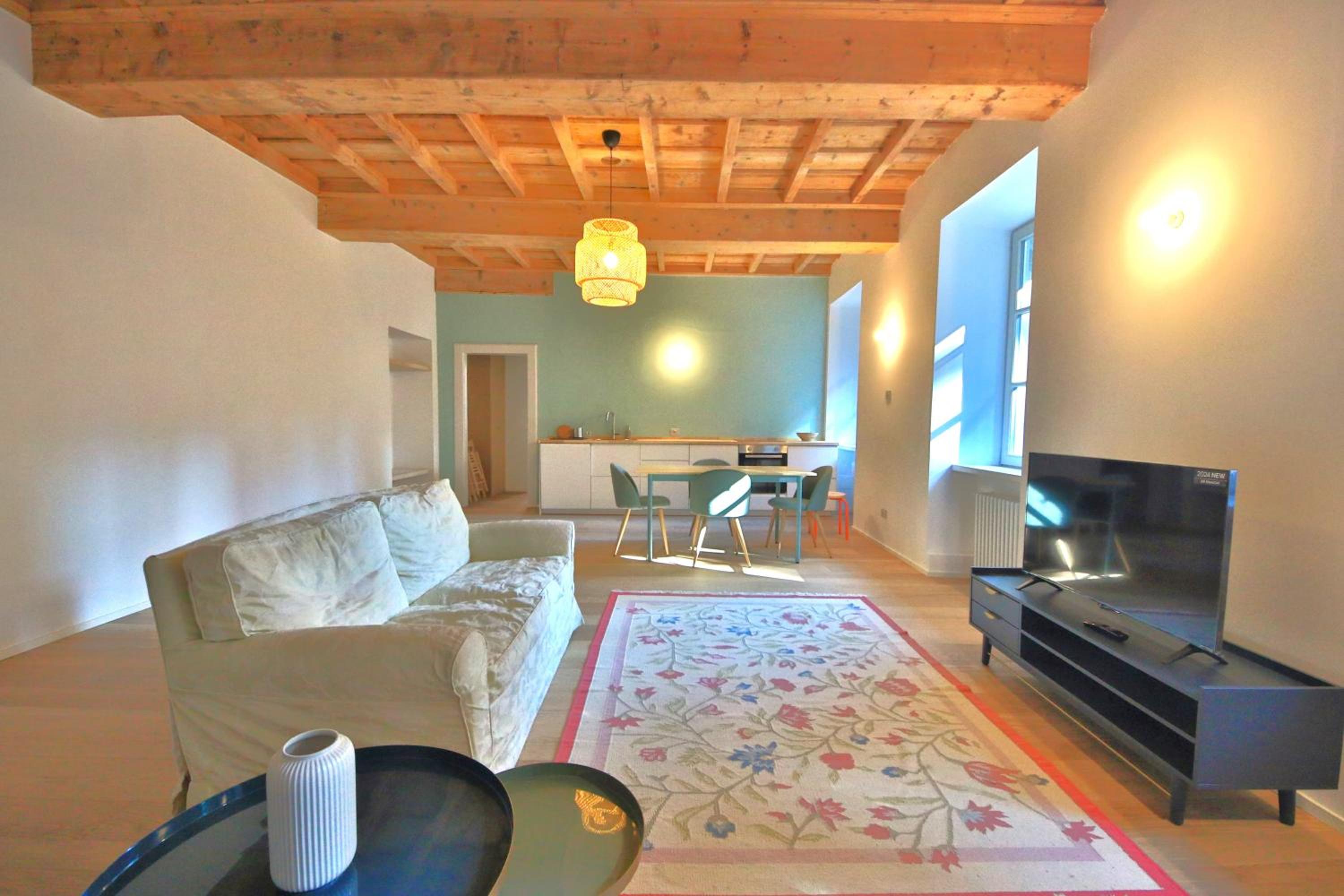 One-Bedroom Apartment with Garden View