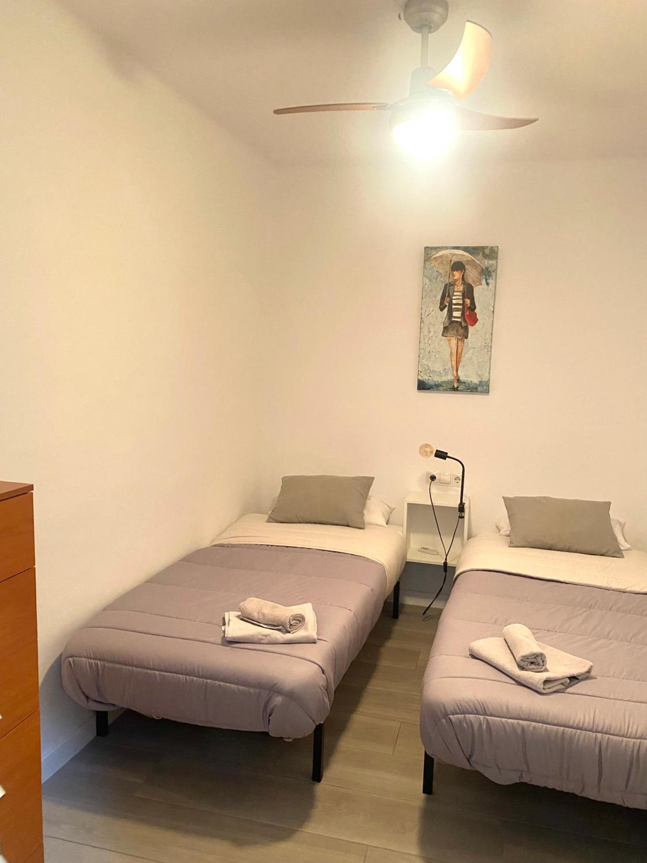 Apartamento de dos habitaciones