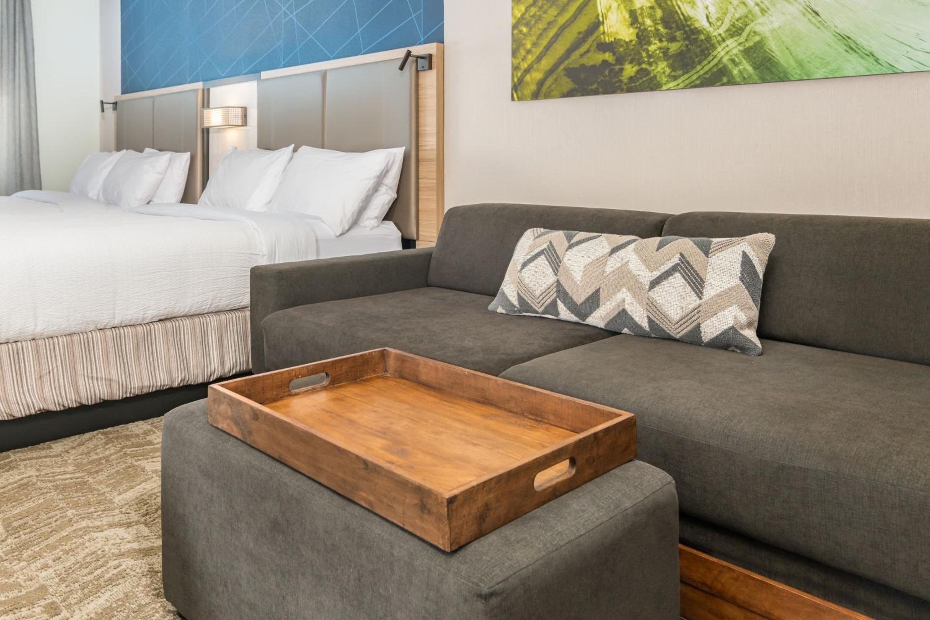 Queen Suite with Two Queen Beds and Trundle Sofa
