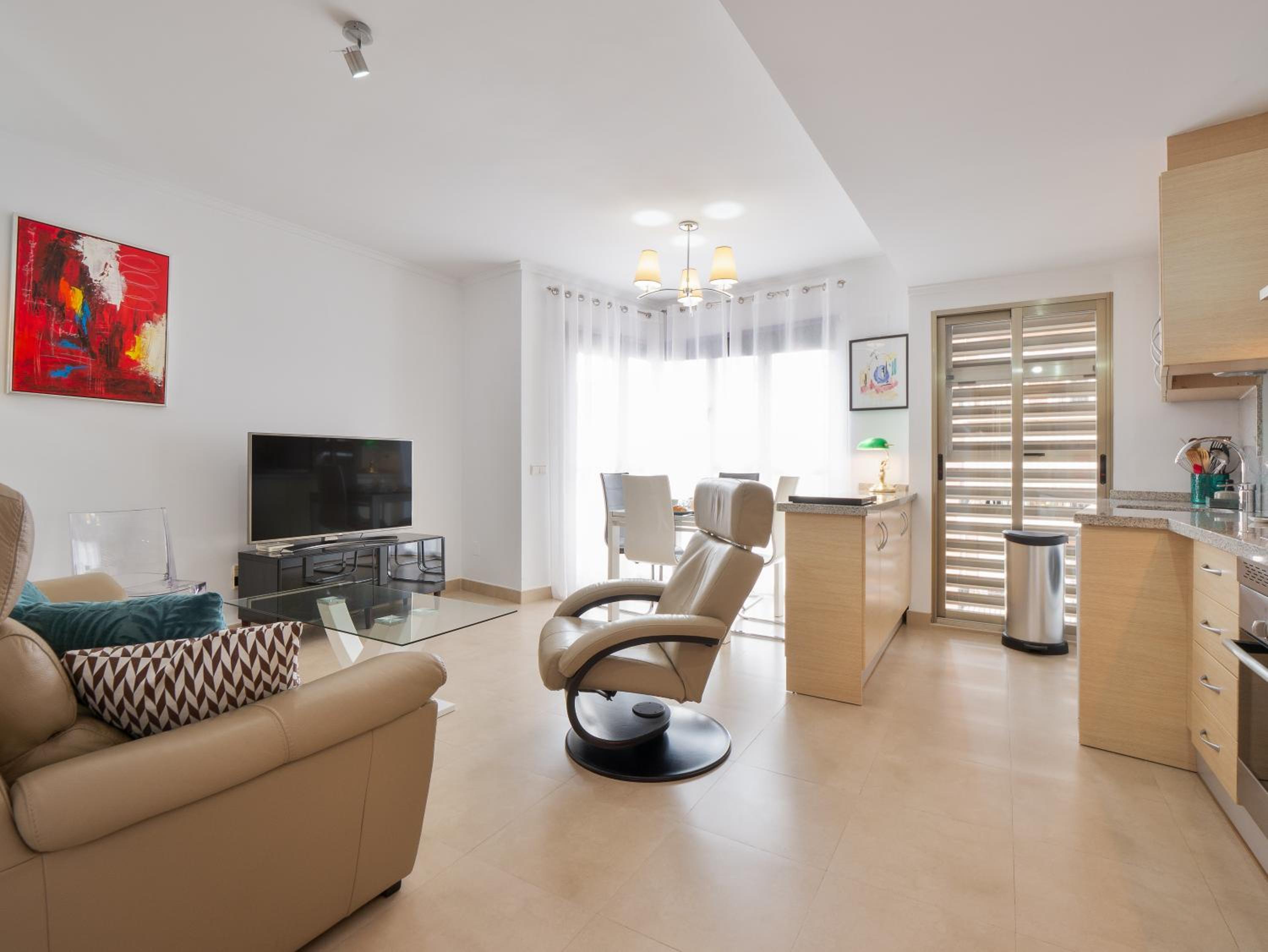 Apartamento de dos habitaciones