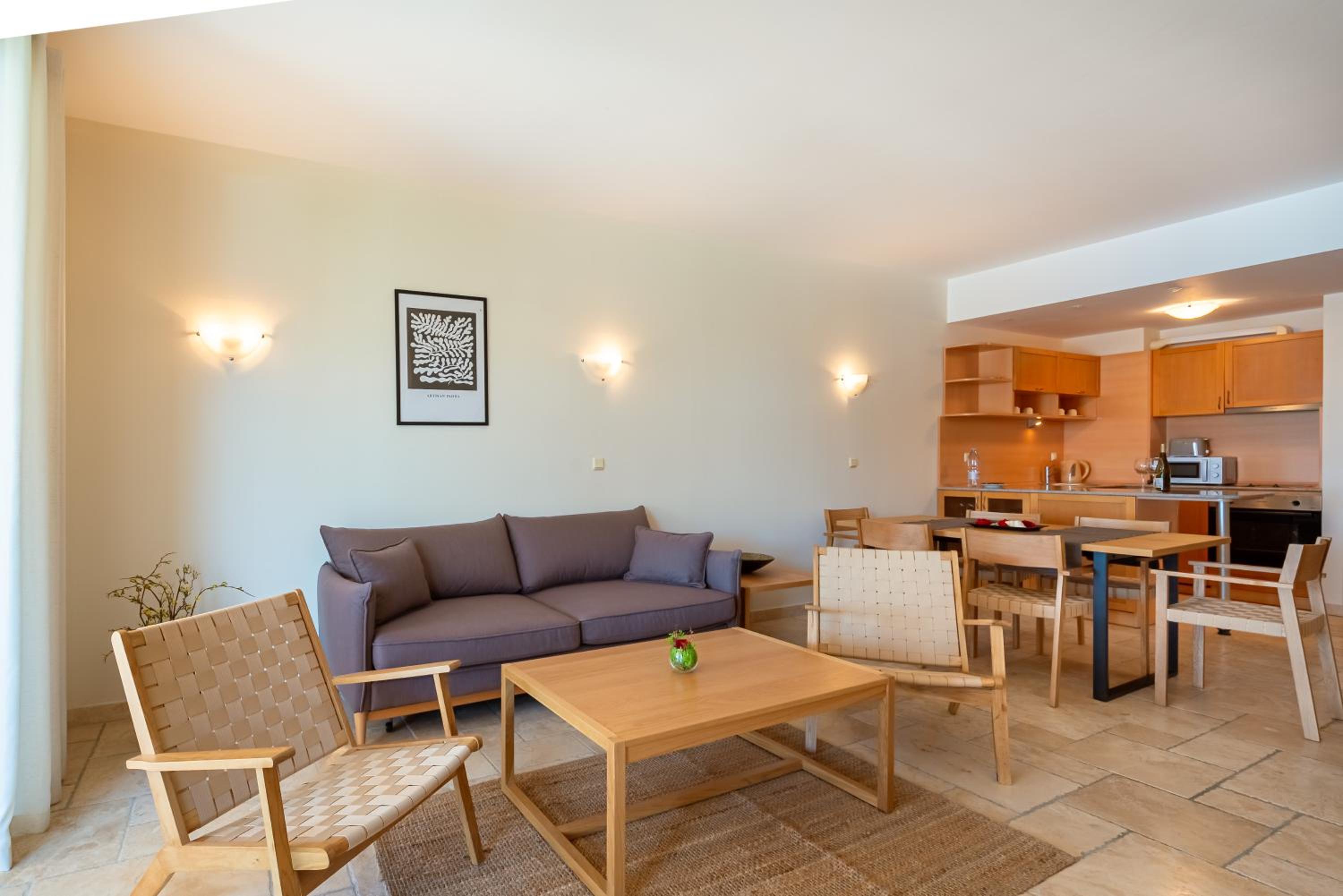 Two-Bedroom Apartment with Balcony and Partial Sea View