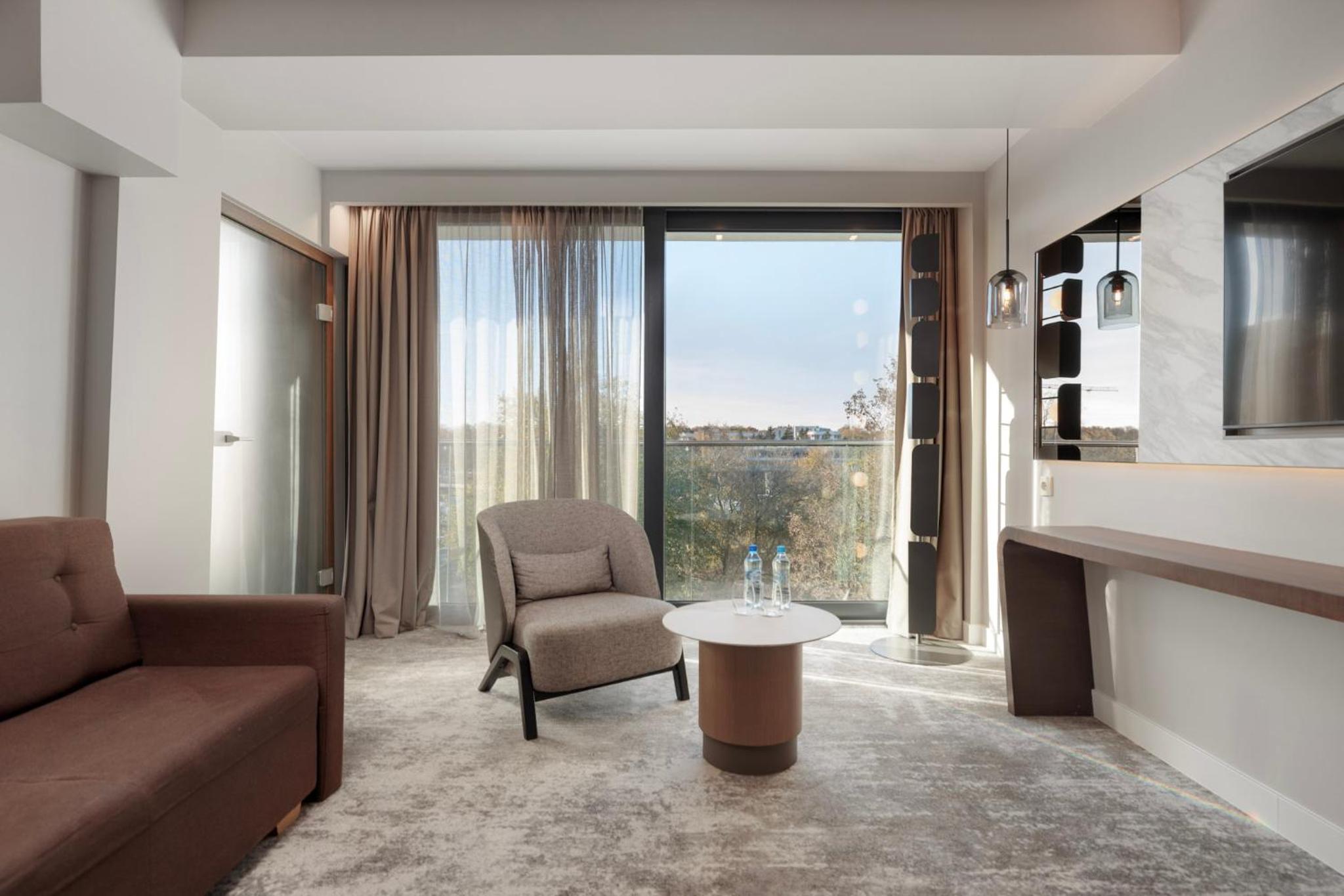 Deluxe Double Room with side Sea view