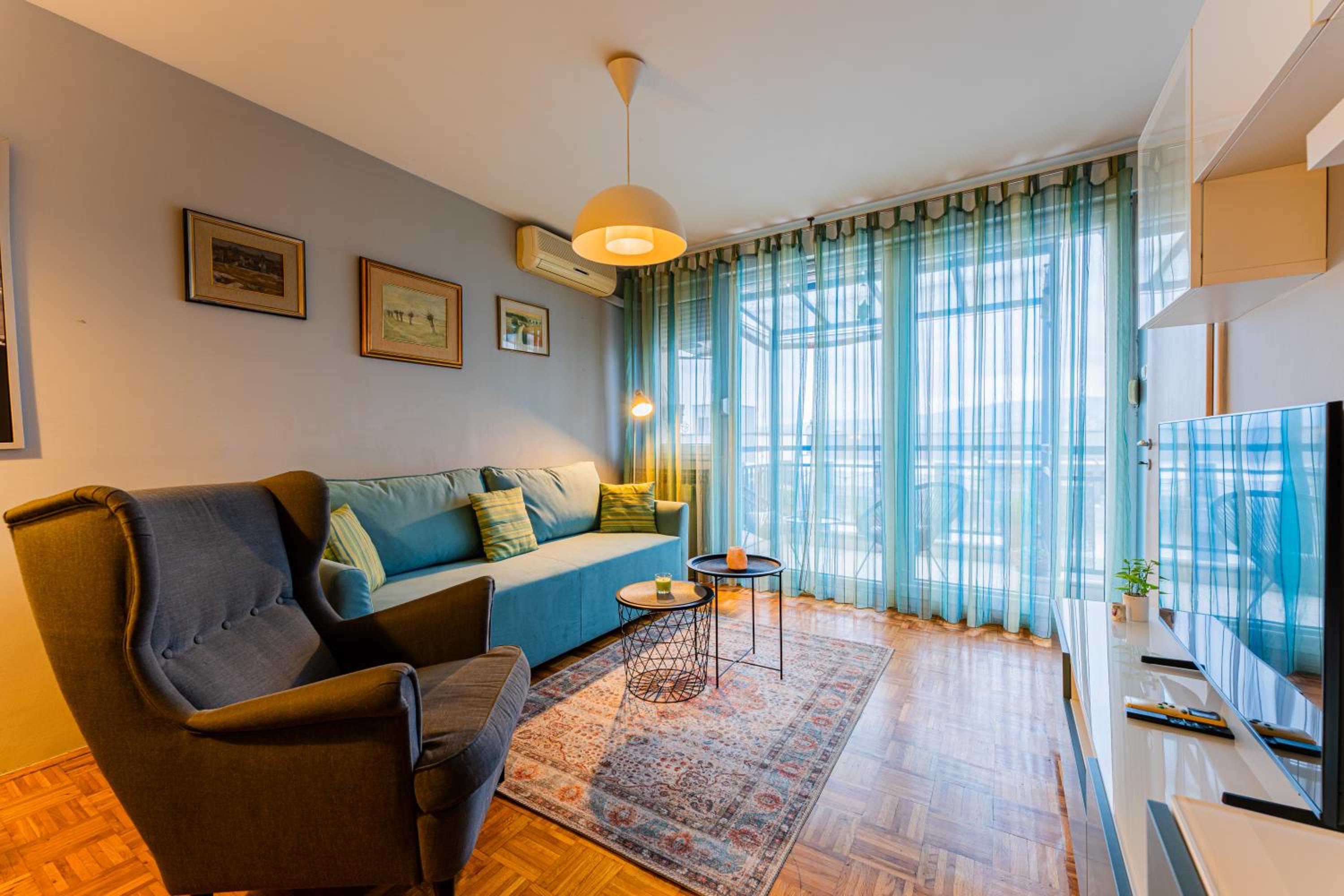 Two-Bedroom Apartment With Balcony