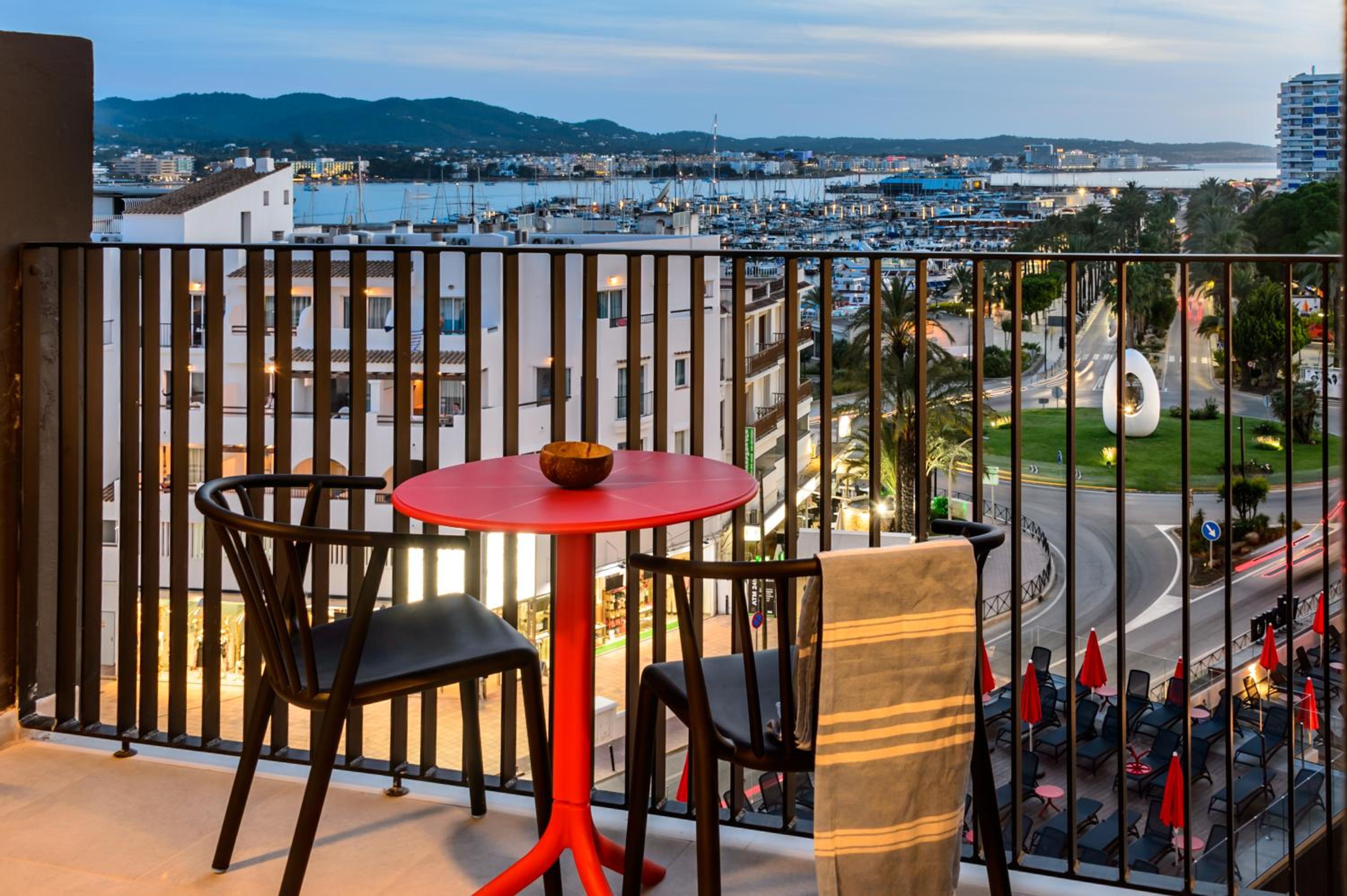 Enjoy stunning views from your private balcony!