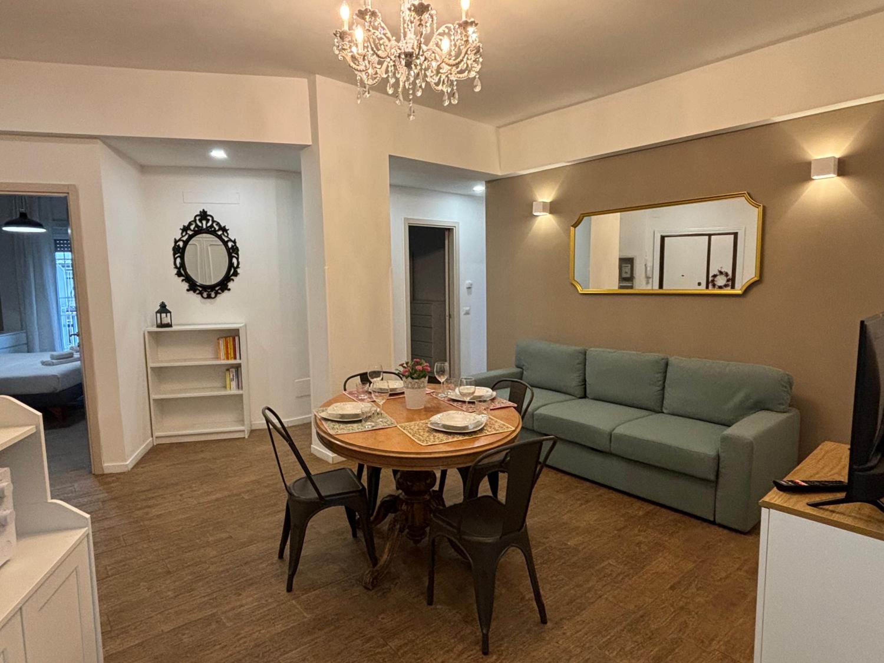 Three-Bedroom Apartment with Balcony