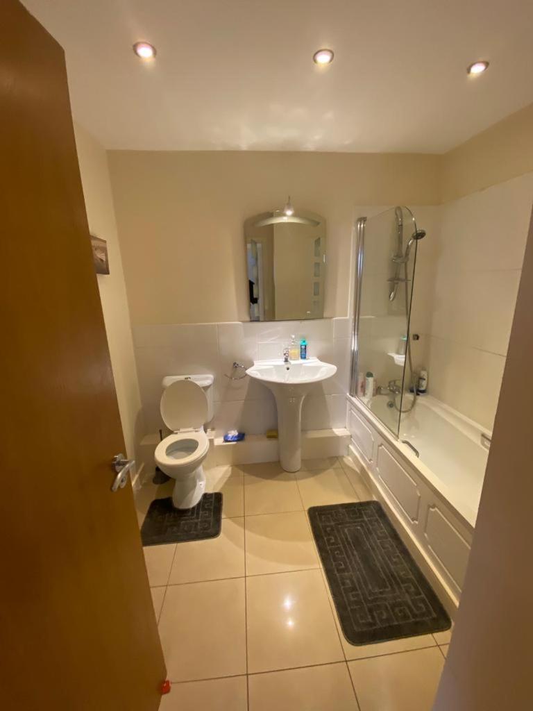 Family Room With Shared Bathroom