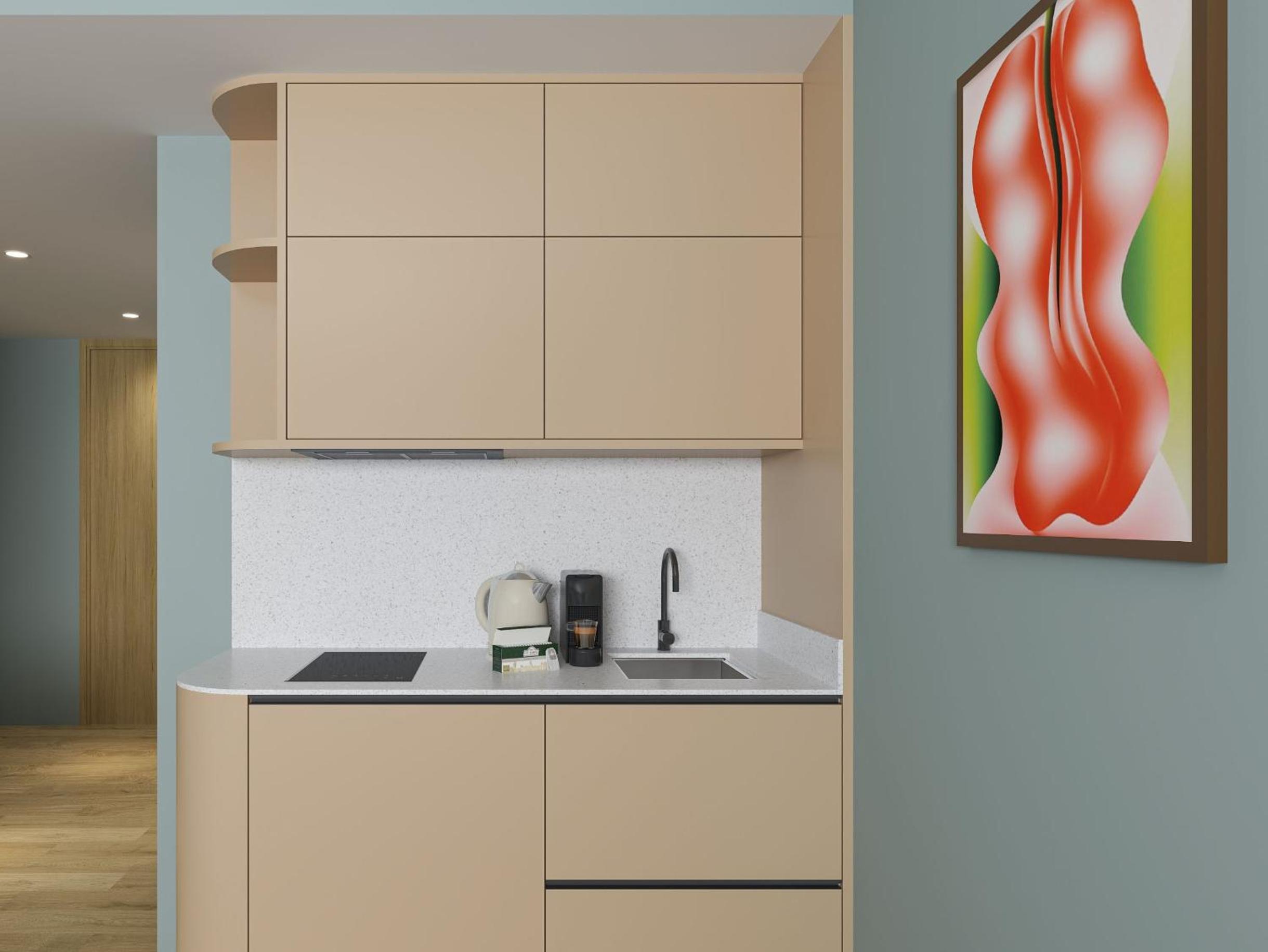 One-Bedroom Apartment with Sofa Bed