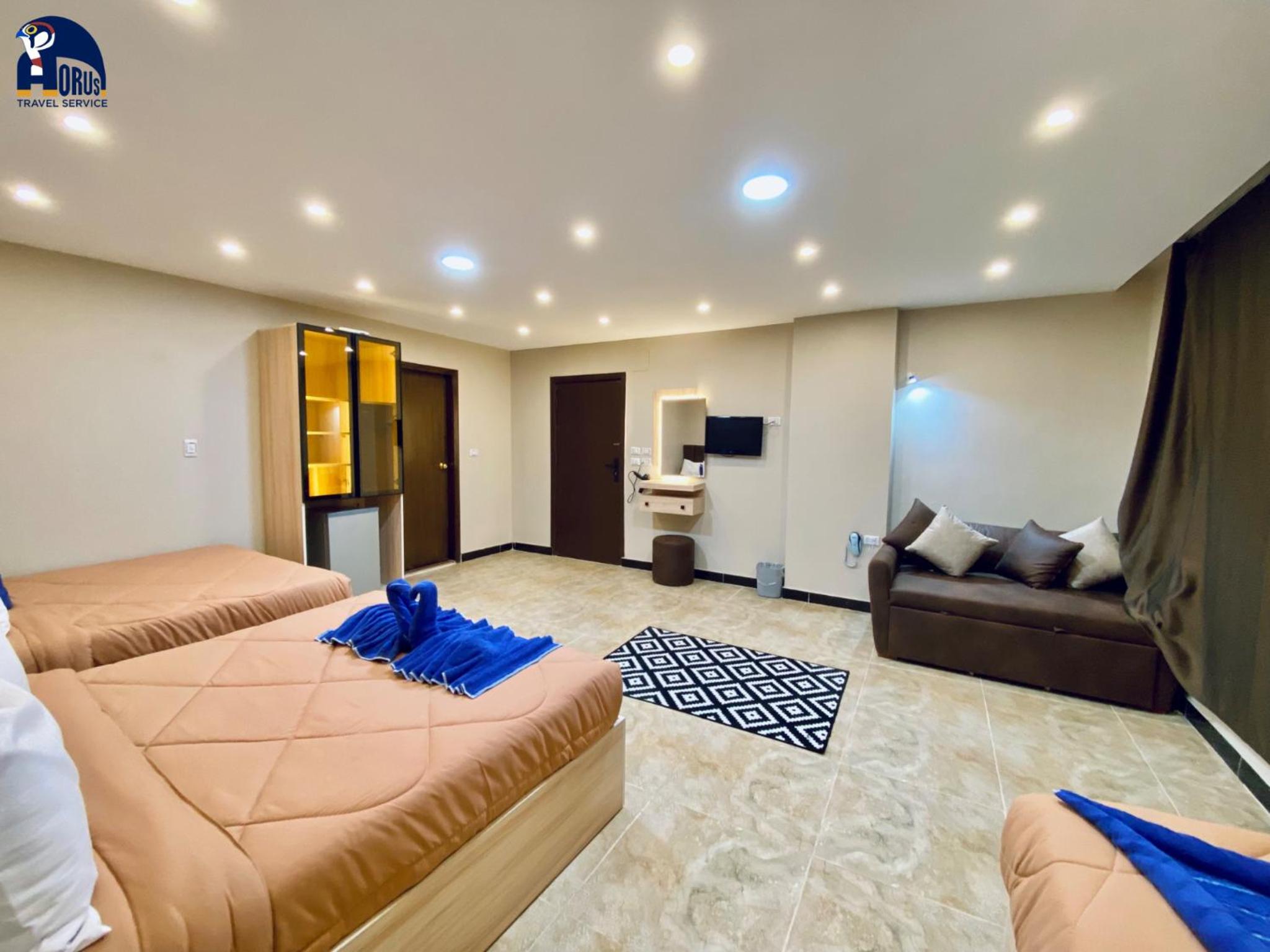 Family Room with Side Sea View