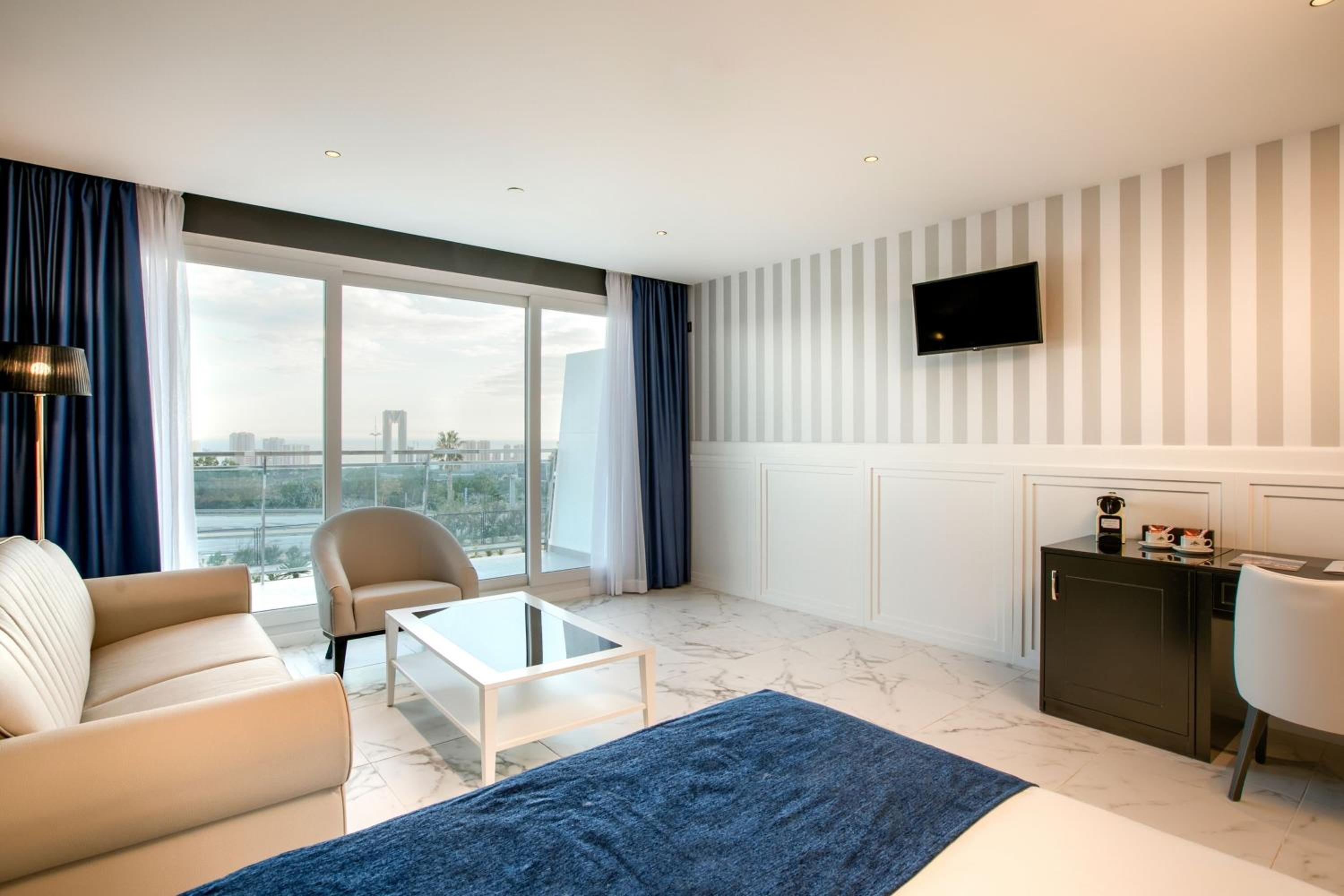 Premium Queen Room with Sofa Bed, Balcony and Sea View
