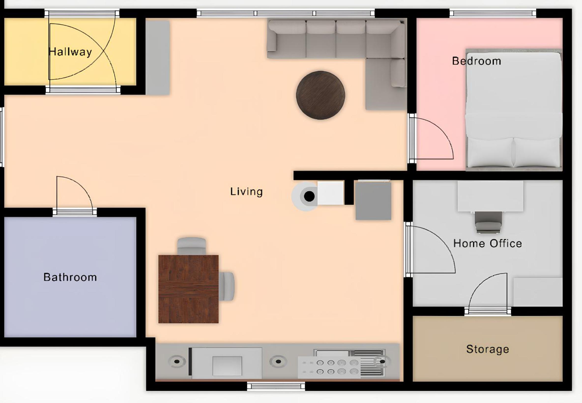 One-Bedroom Apartment photo 3