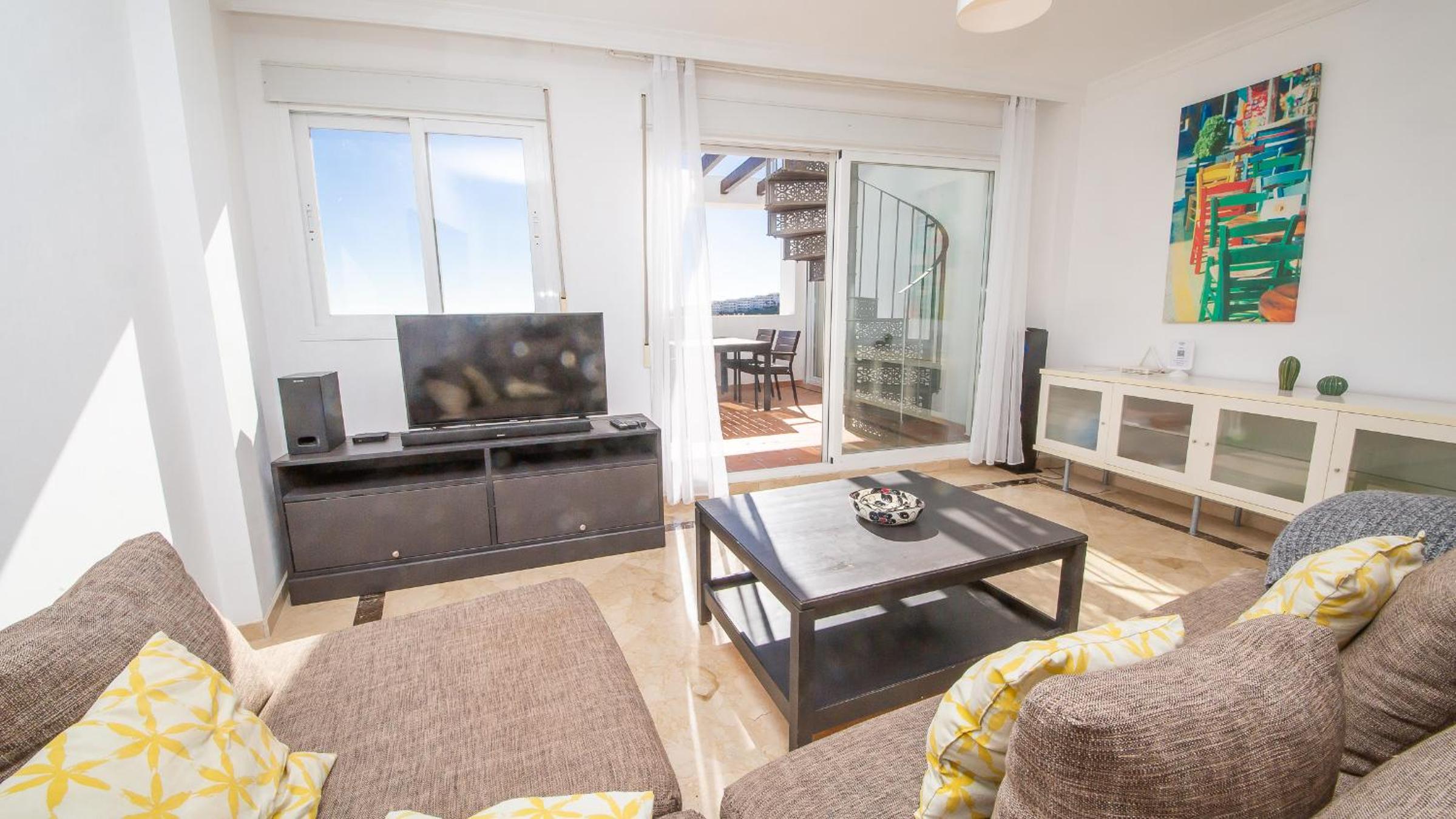Apartamento con vista al mar