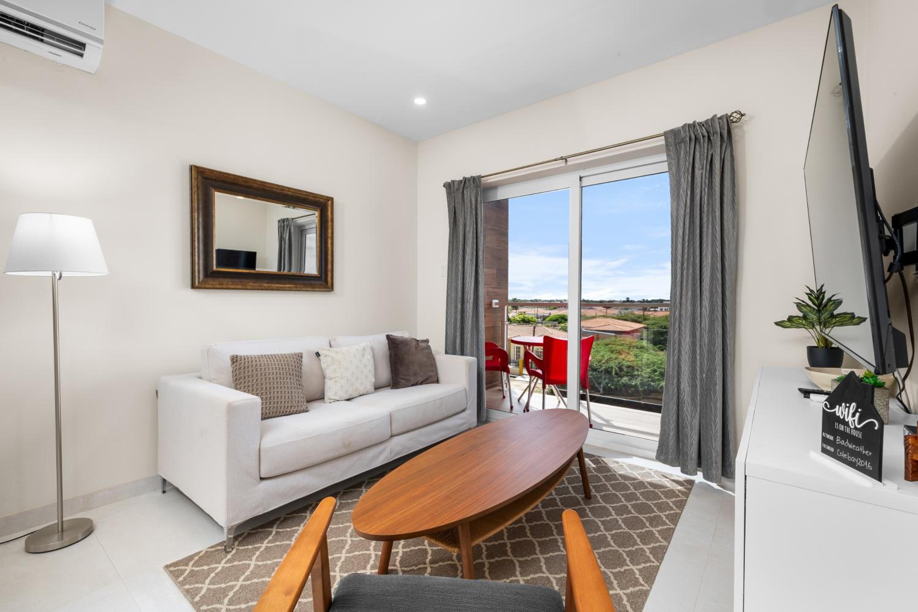 Two-Bedroom Apartment with Balcony