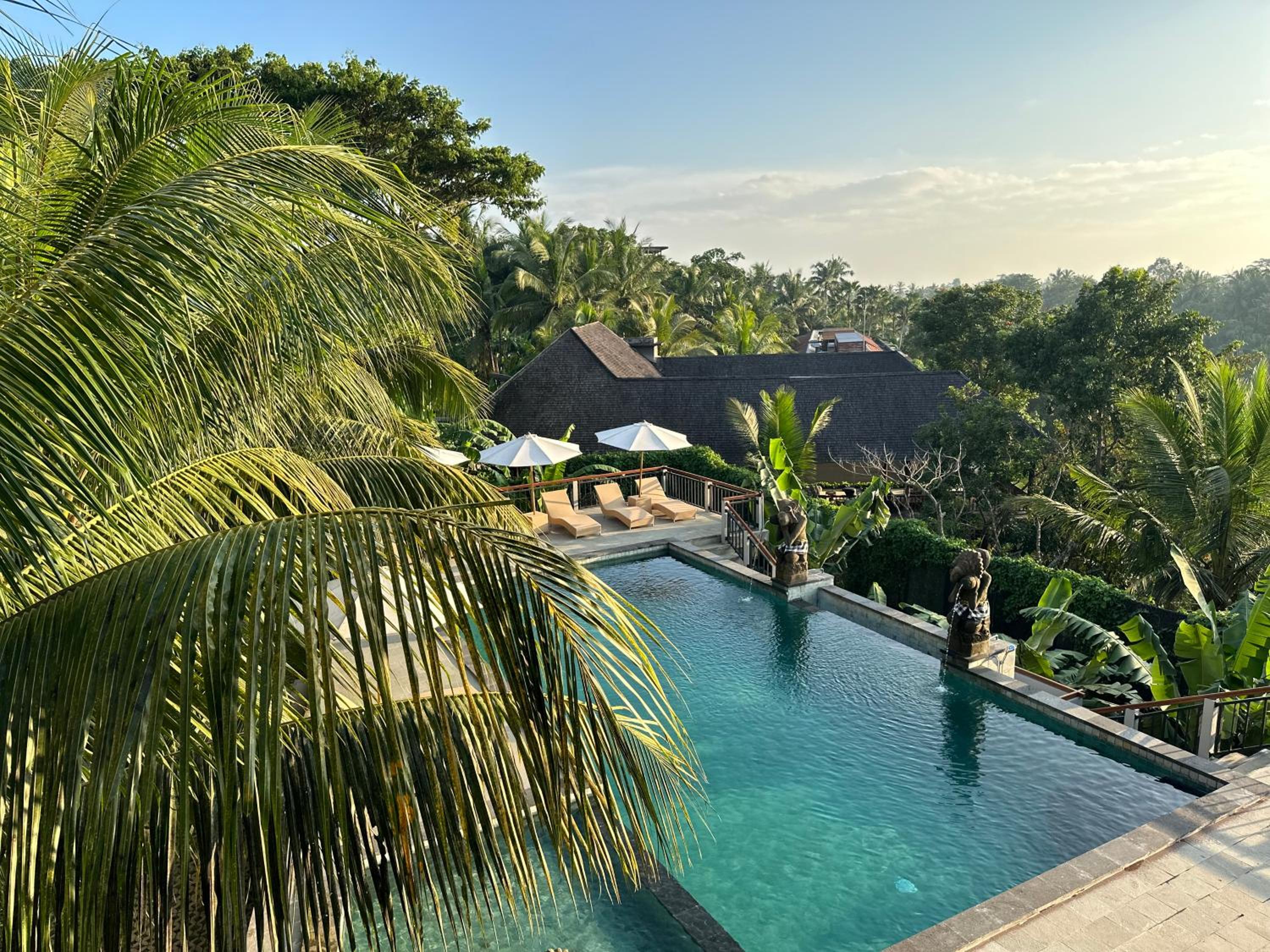 Studio with Pool View