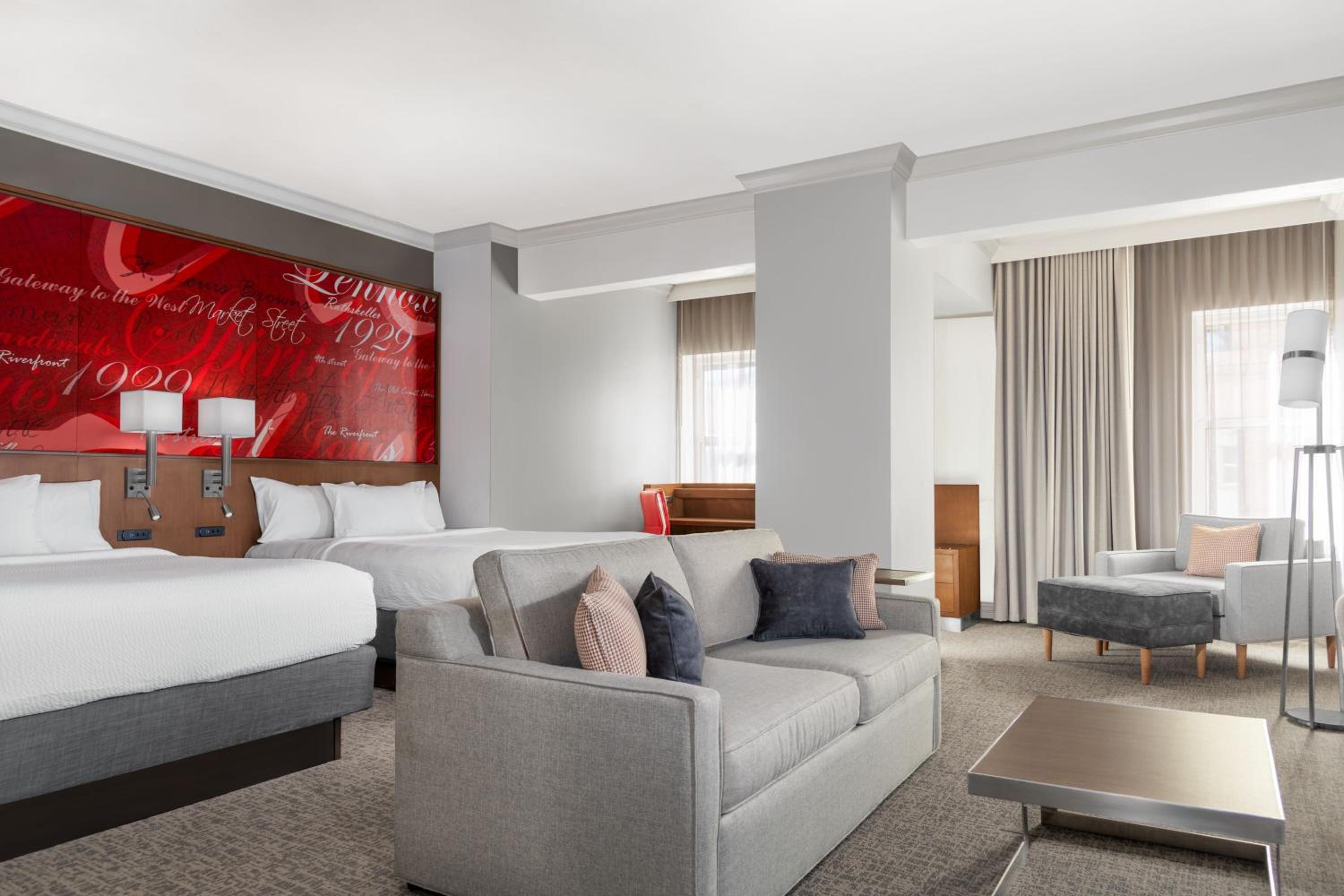 Junior Suite, 2 Queen, Sofa bed photo 3