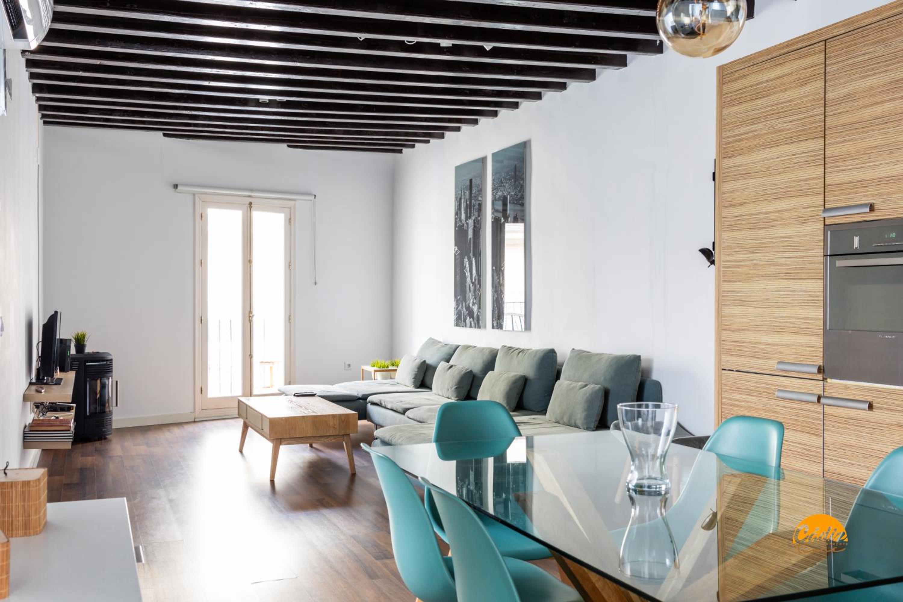 Apartamento de dos habitaciones