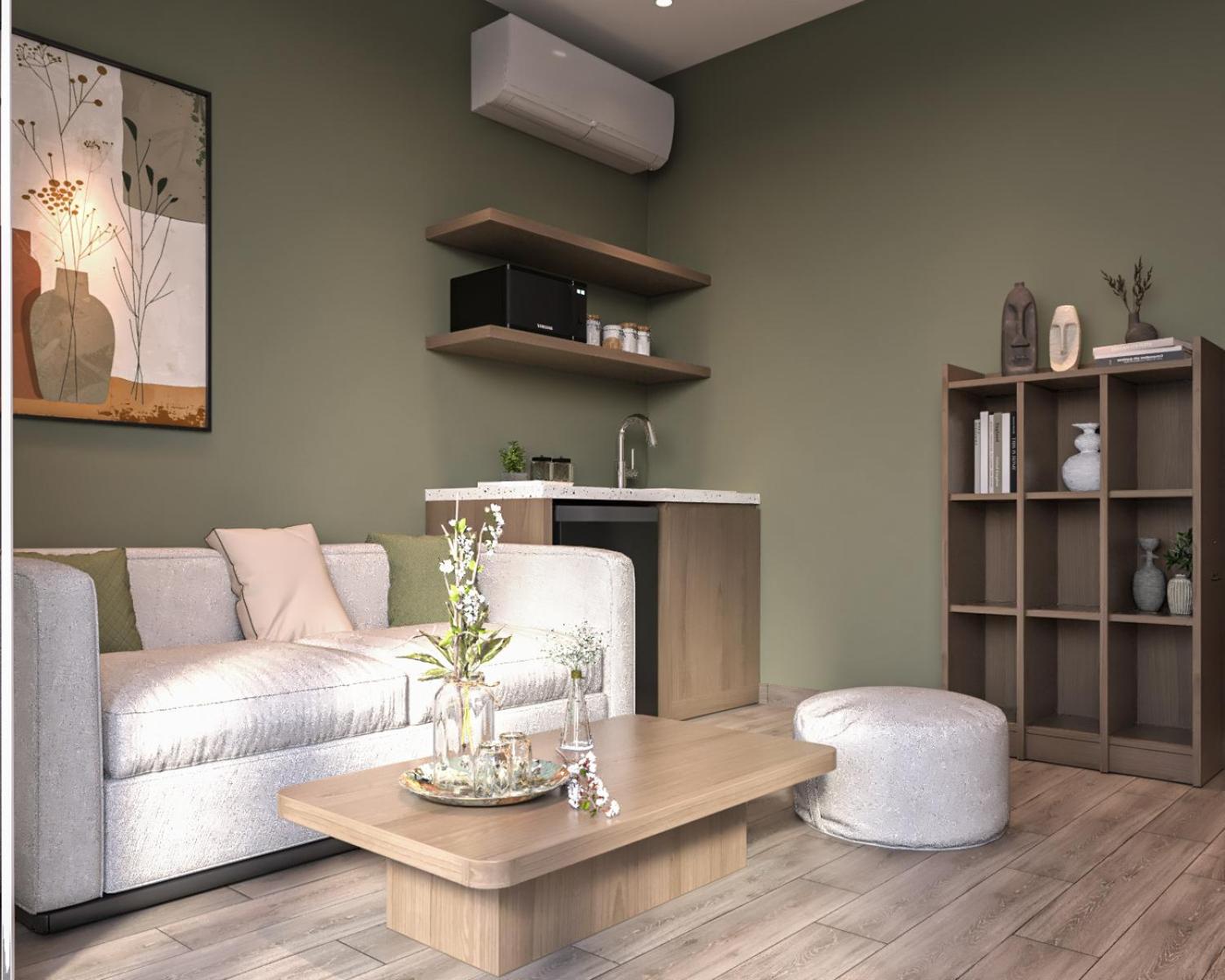 Three-Bedroom Premium Apartment With Balcony