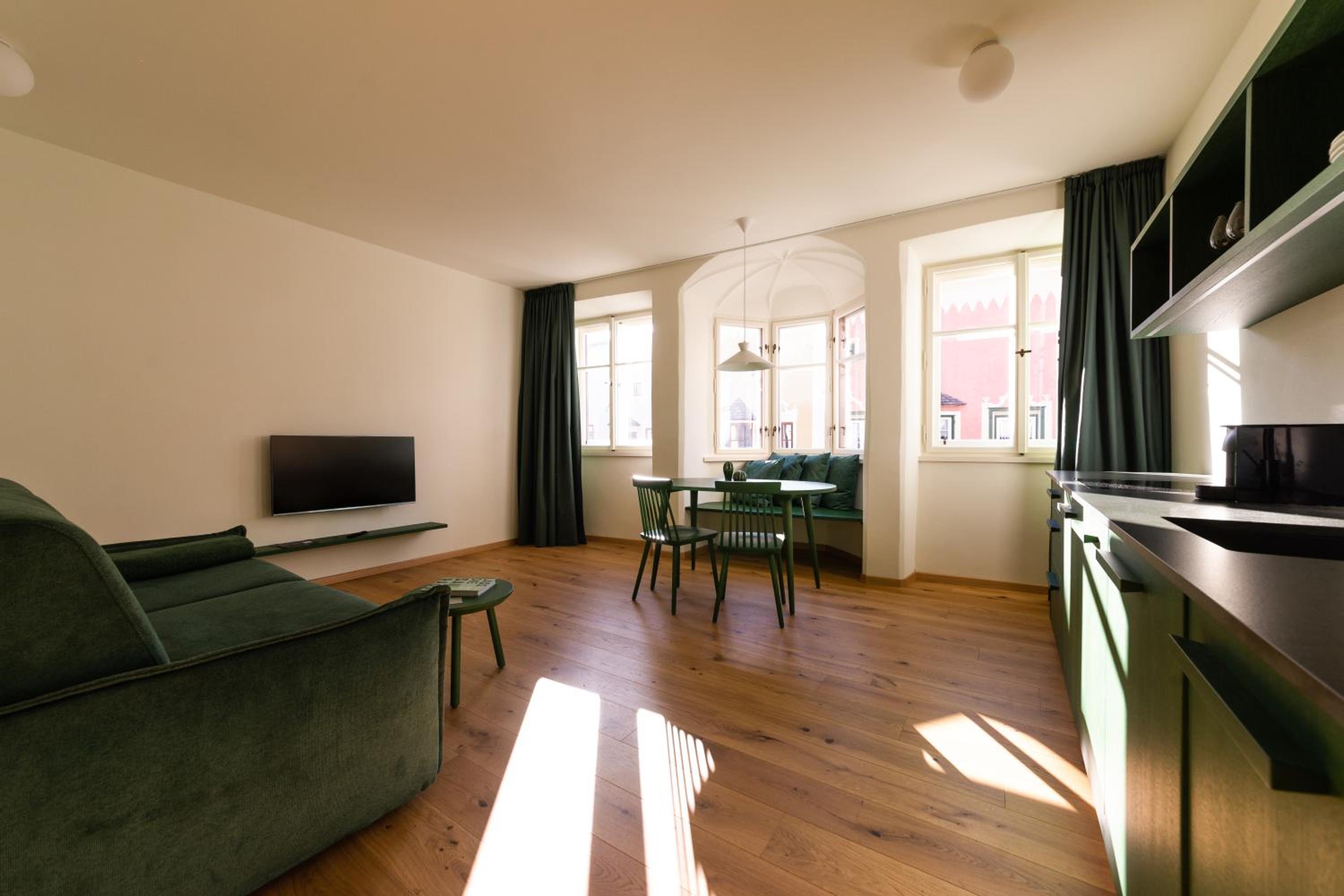 One-Bedroom Apartment with City View photo 2