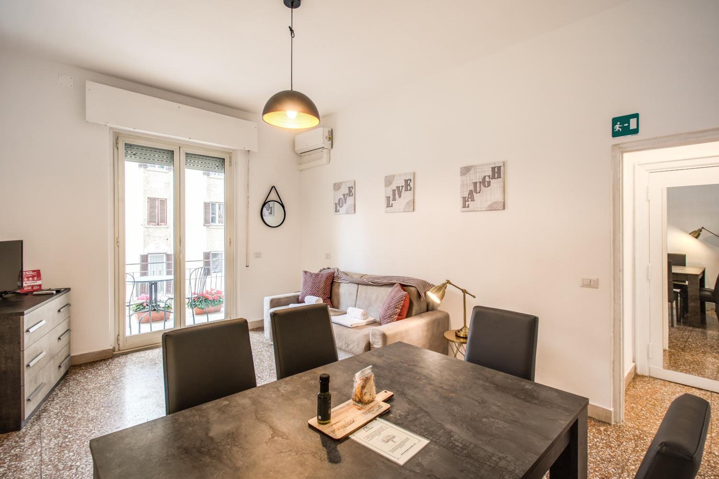 One-Bedroom Apartment with Balcony
