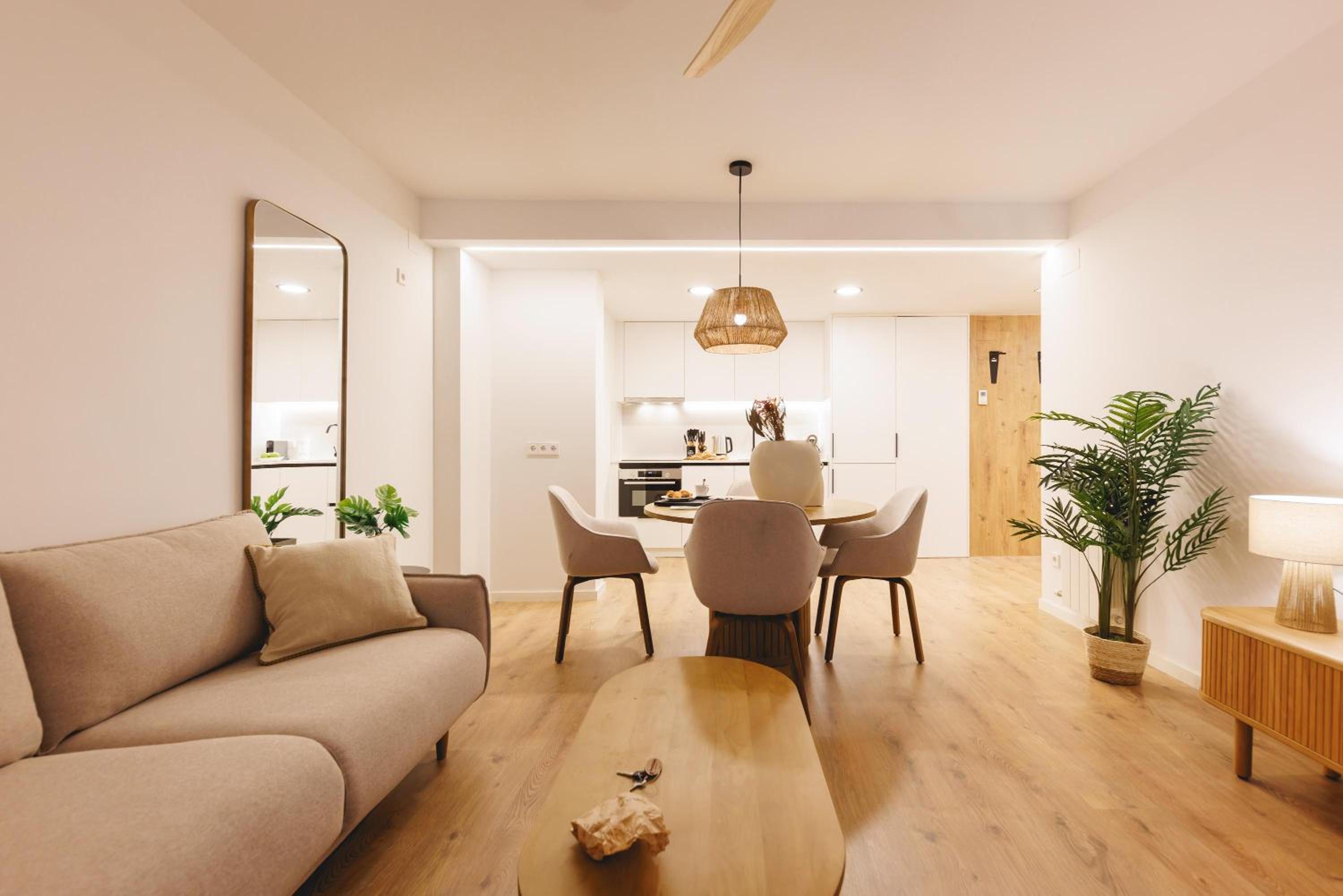 Apartamento de dos habitaciones