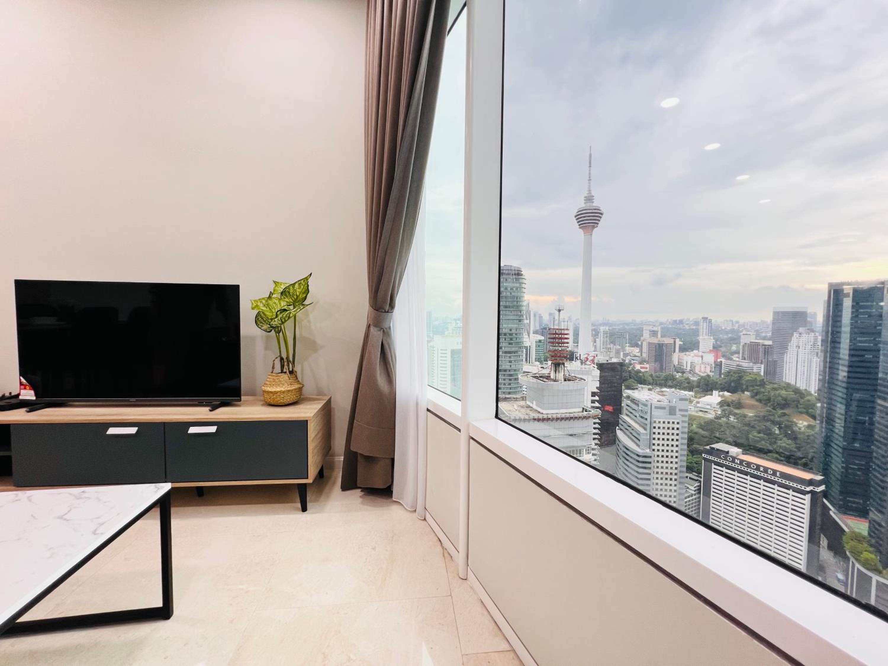 Two-Bedroom Apartment with City View