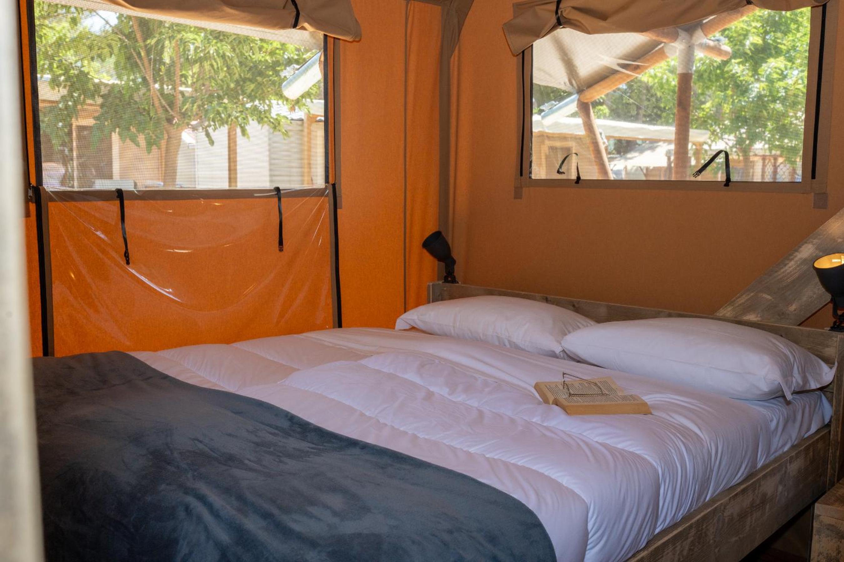 Safari Tent with Whirlpool