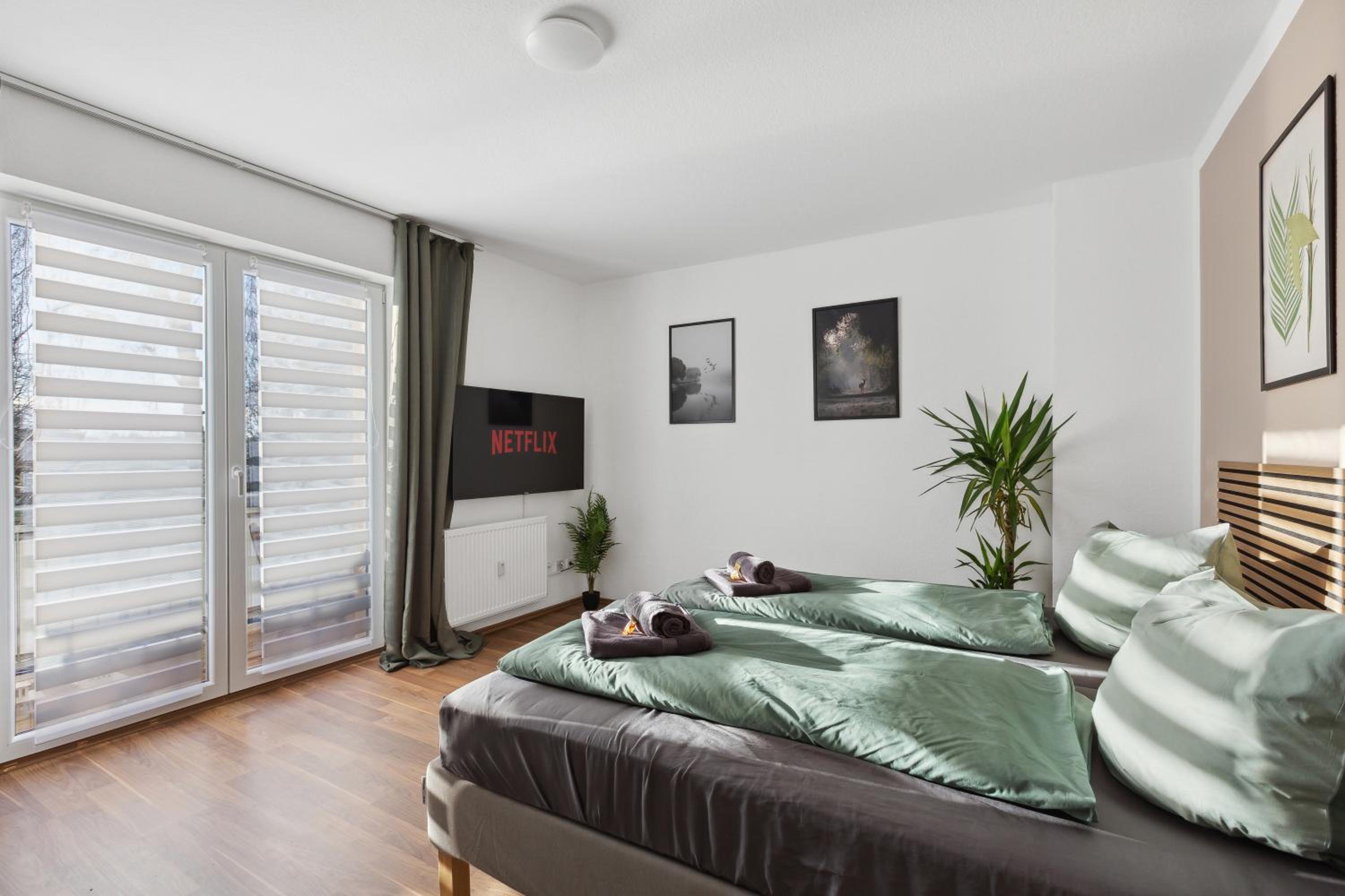 Two-Bedroom Apartment with Balcony and Terrace photo 1