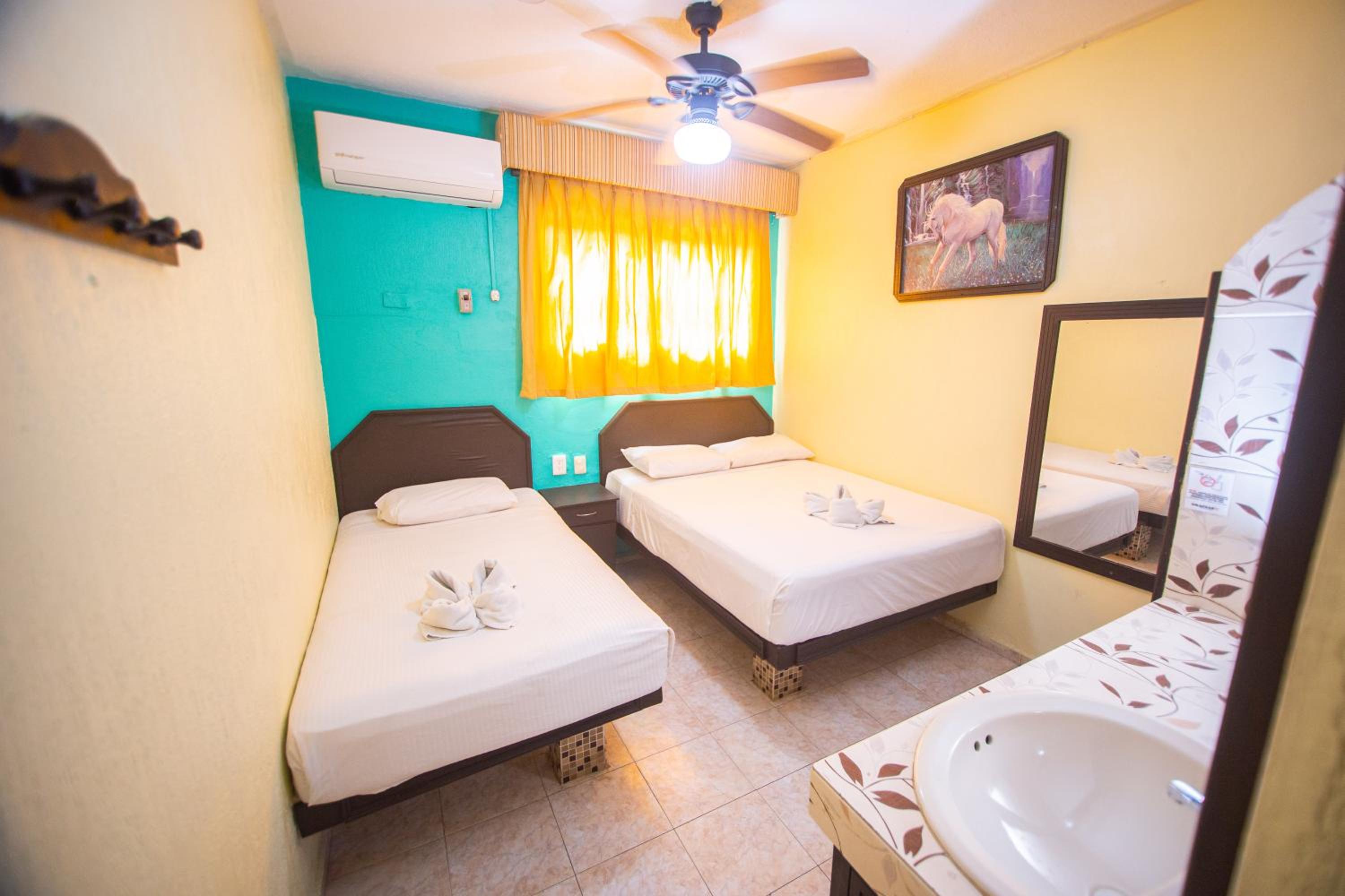 Double Bed and Single Bed 