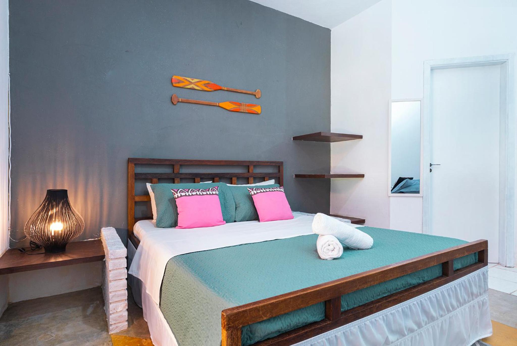Quarto Triplo com Varanda